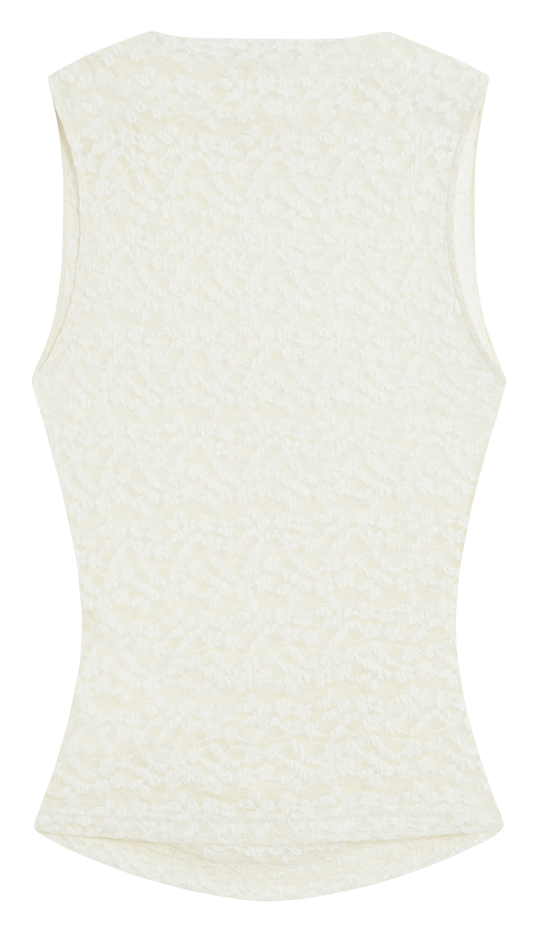 Round neck draped top GRACE ET MILA White