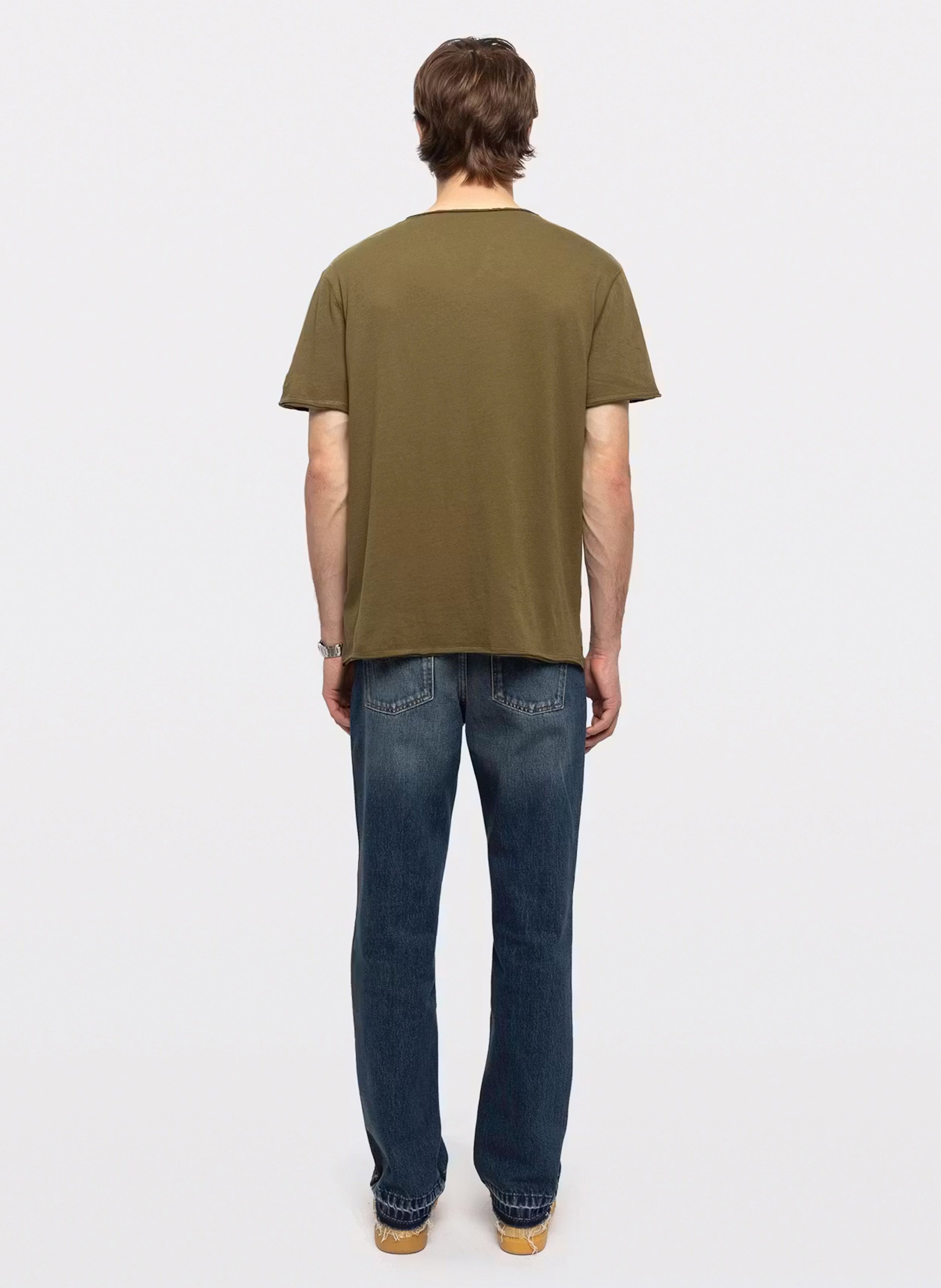 T-shirt scollo tondo regular fit in cotone ZADIG&VOLTAIRE Verde