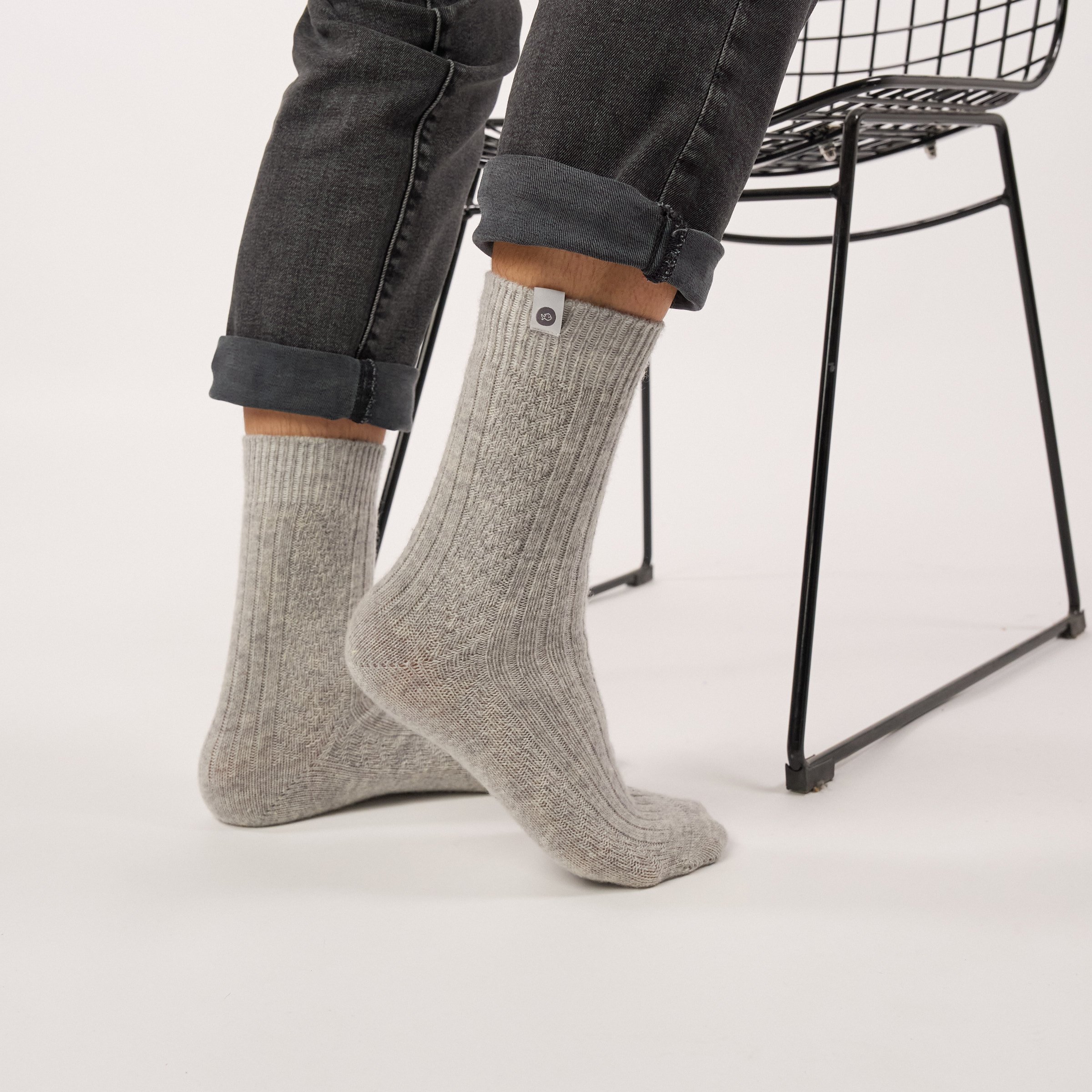 Wool socks | Grey BILLYBELT Men