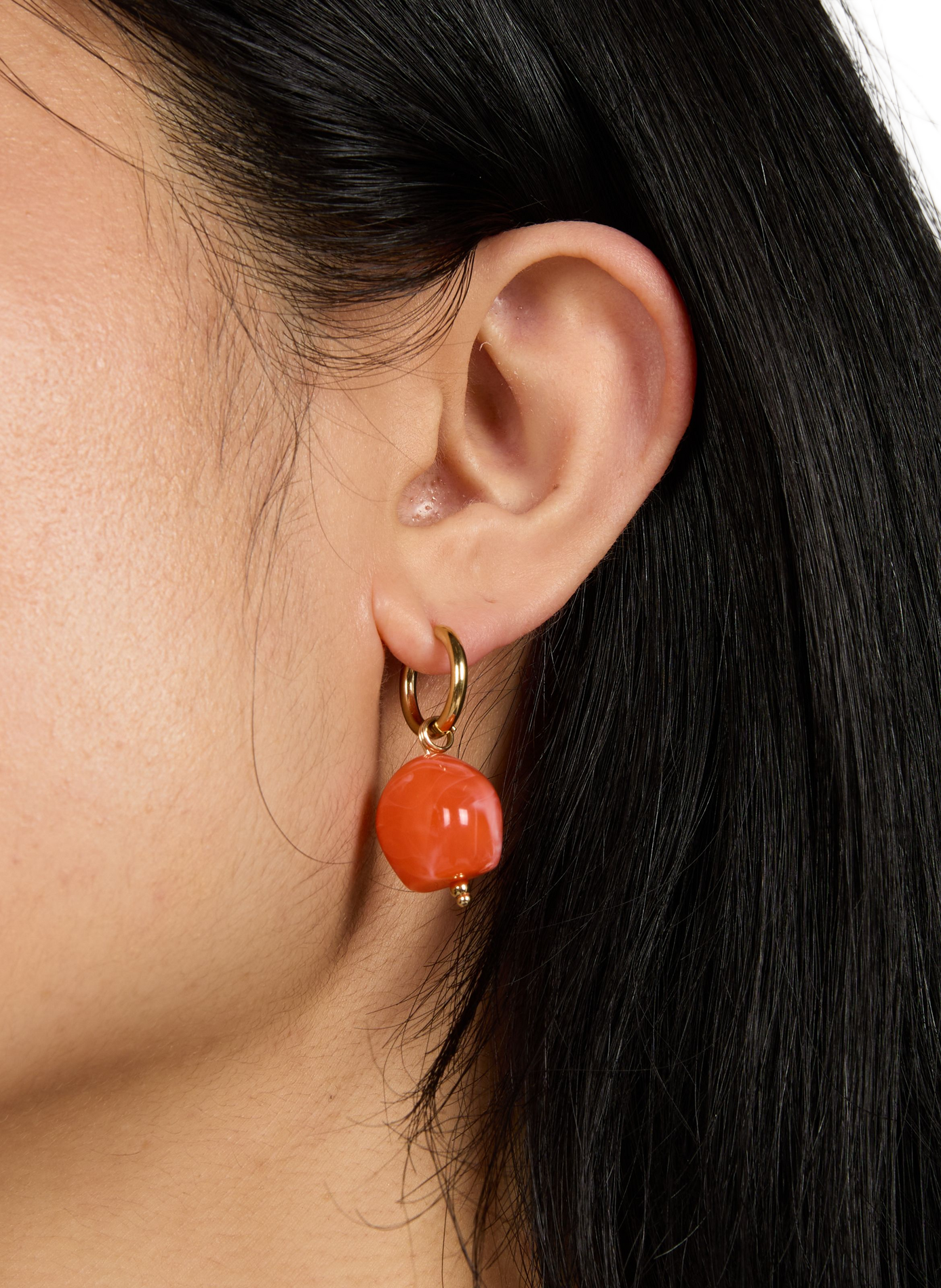 Oreade dangling earrings AU PRINTEMPS PARIS Orange