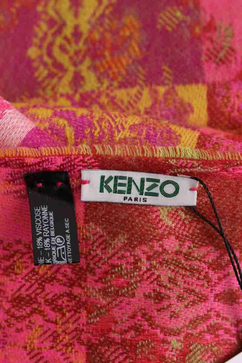Scarf KENZO - SECONDE MAIN Pink