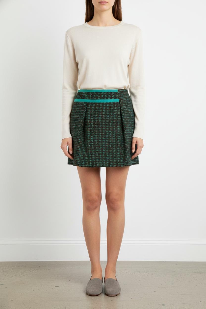 Short & midi skirt TARA JARMON - Seconde Main Green