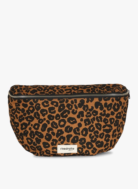 Bedruckte hüfttasche aus baumwolle Leopard Rive droite paris