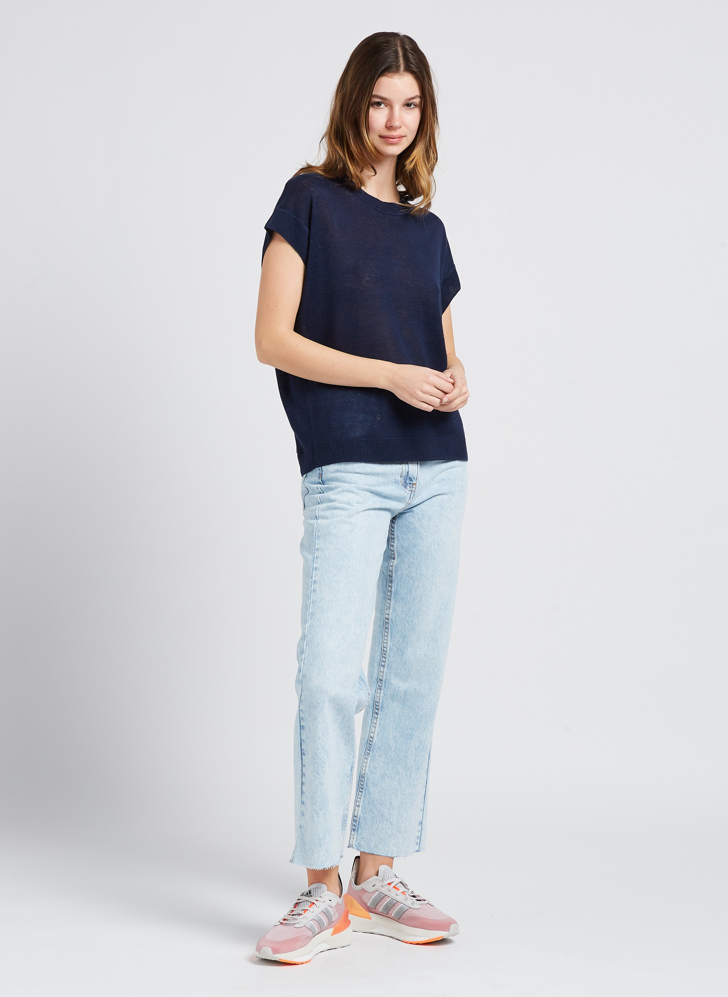 Baskets basses en toile  - Look 8