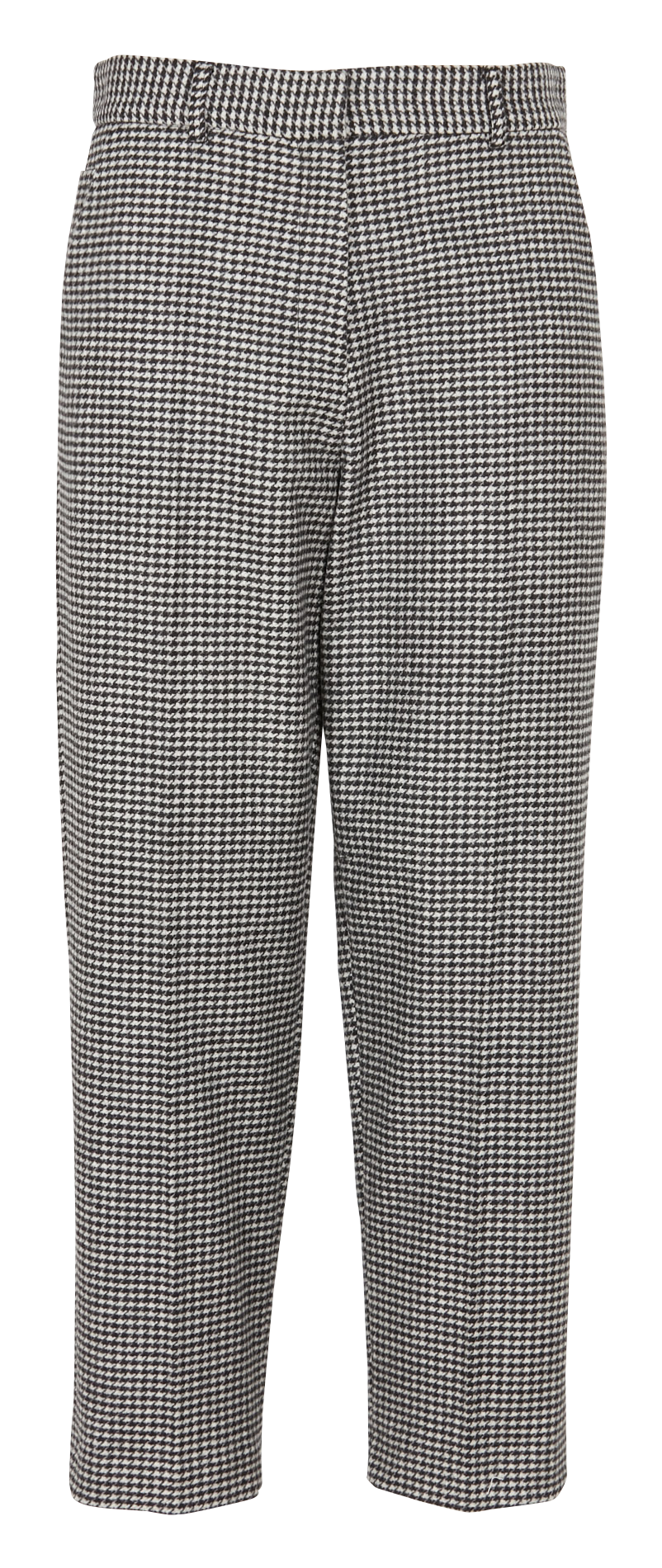 Pantalon droit en laine mélangée MARGAUX LONNBERG Gris