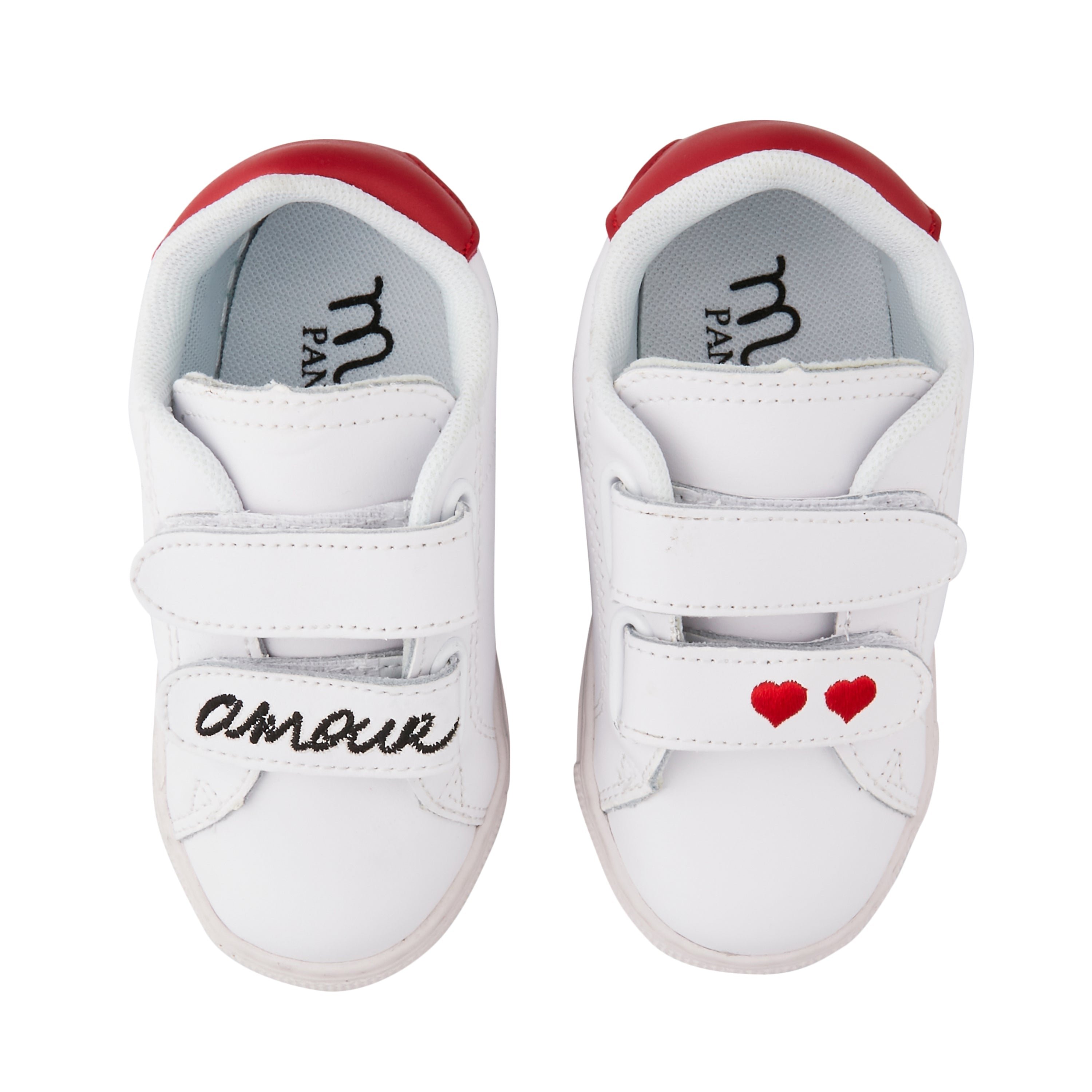 Leather sneakers BONS BAISERS PARIS White