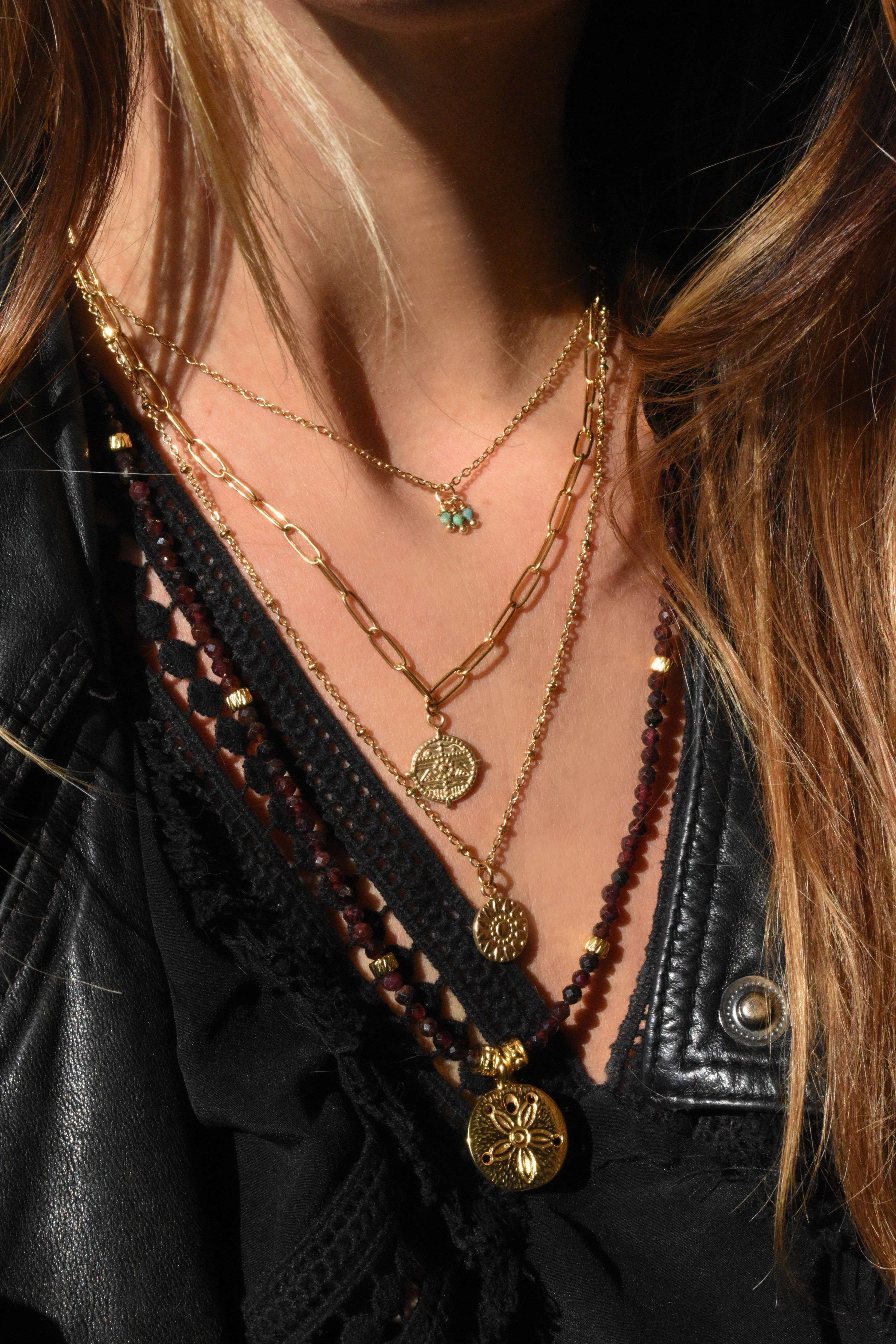 Necklace GINANDGER Blue