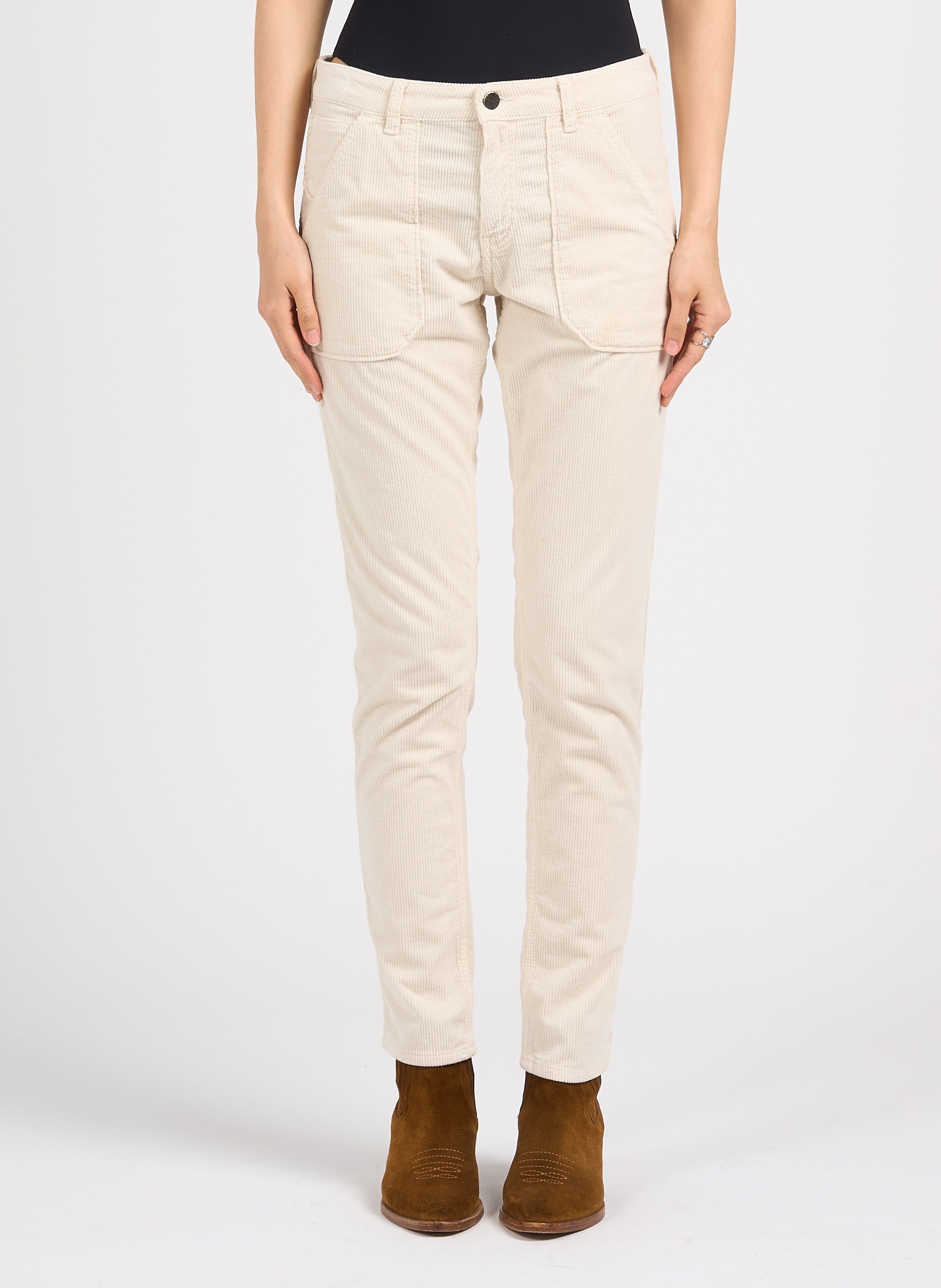 Rechte ribbroek ACQUAVERDE