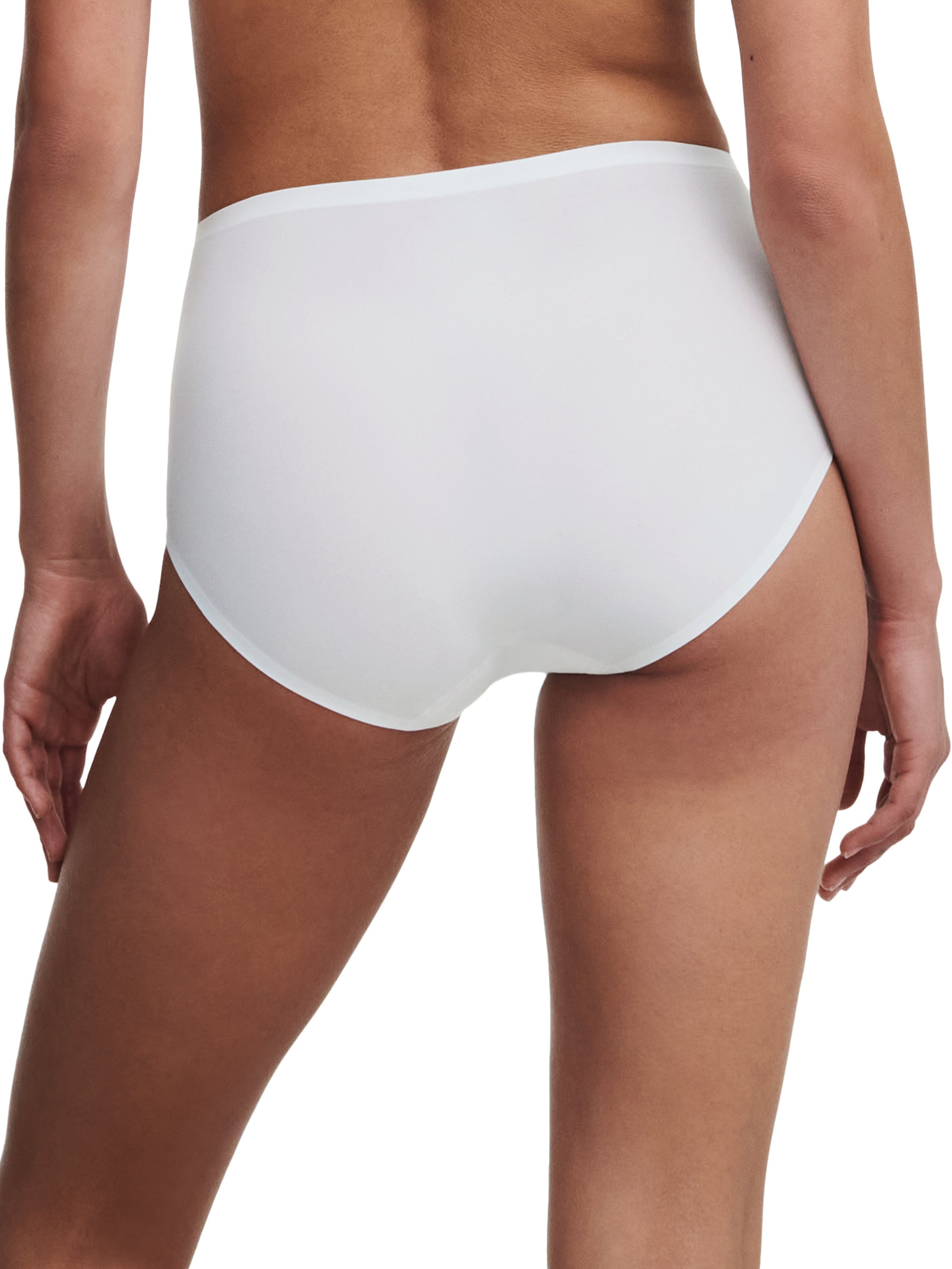 High-waisted lace panties CHANTELLE White