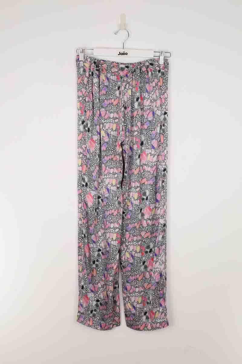 Wide leg pink trousers HEIMSTONE - Seconde Main Pink