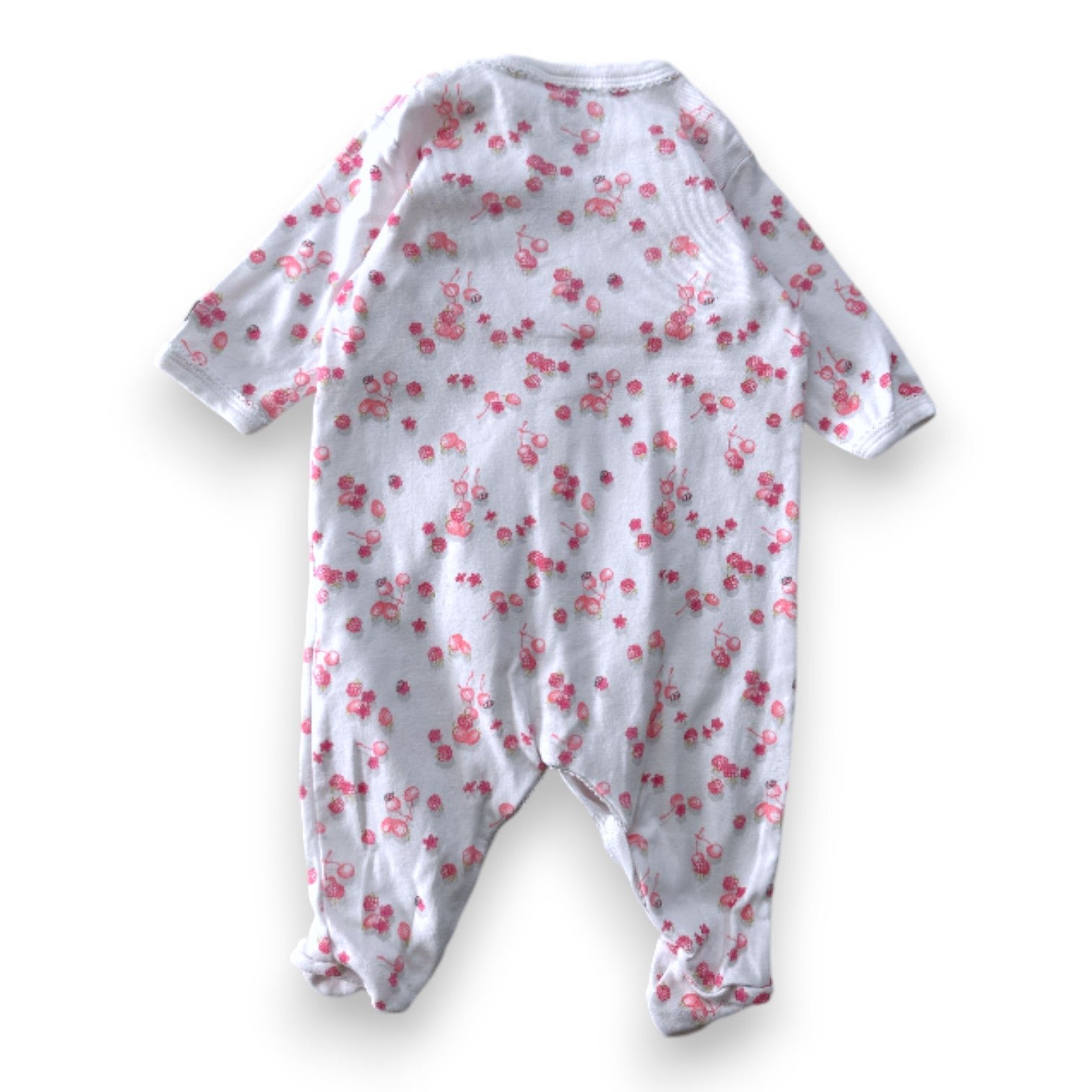 White baby pajamas - 1 month PETIT BATEAU - Seconde Main White