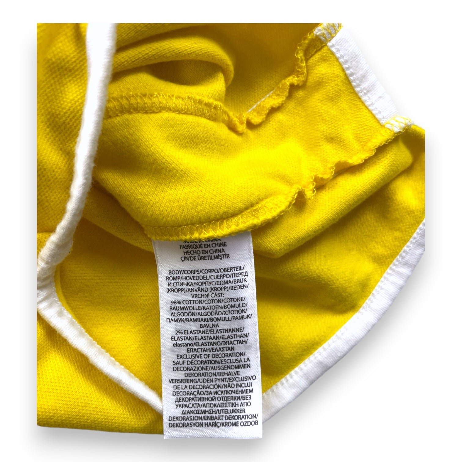 Short for child in yellow - 6 years POLO RALPH LAUREN - Seconde Main Yellow
