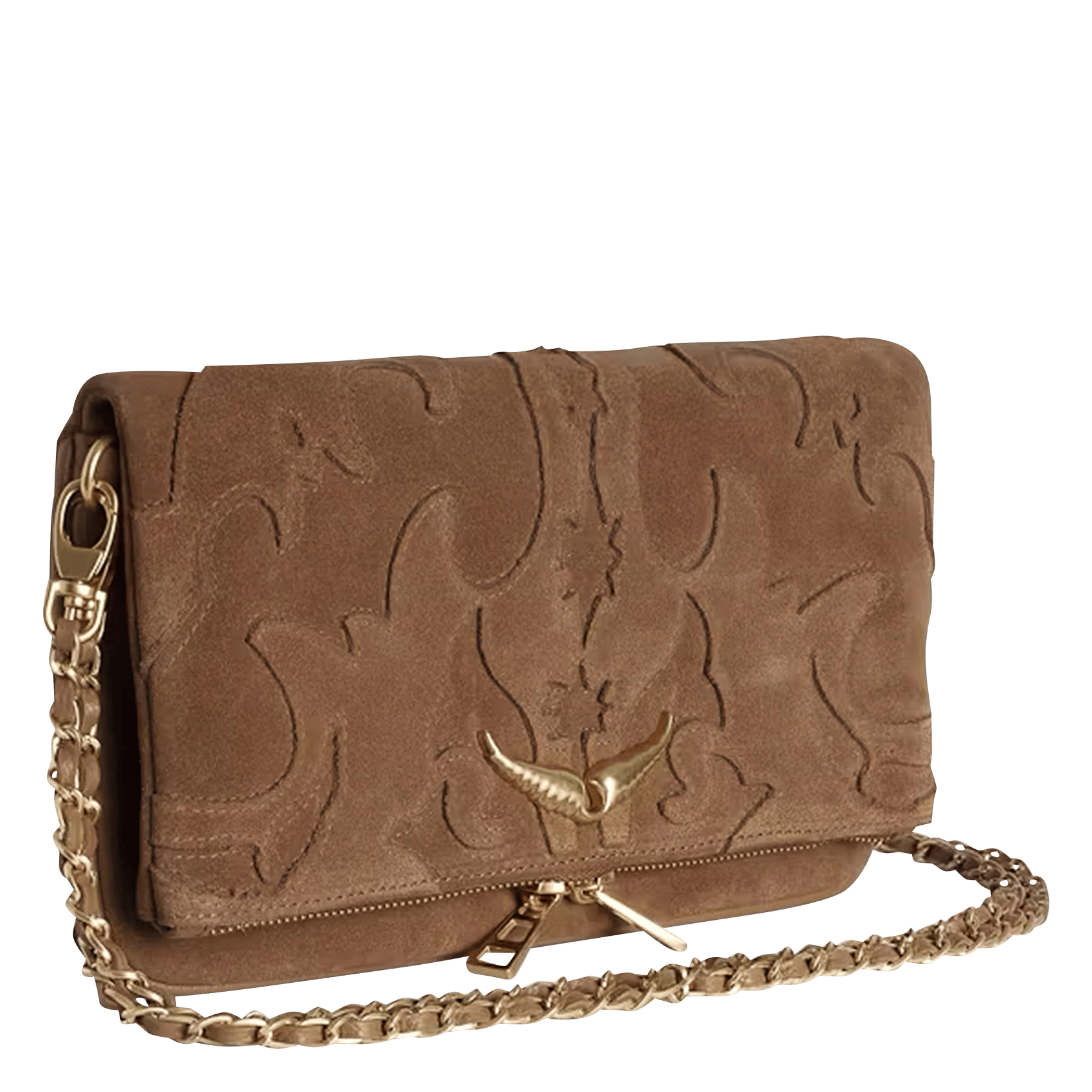 Brieftasche aus Leder ZADIG&VOLTAIRE Braun