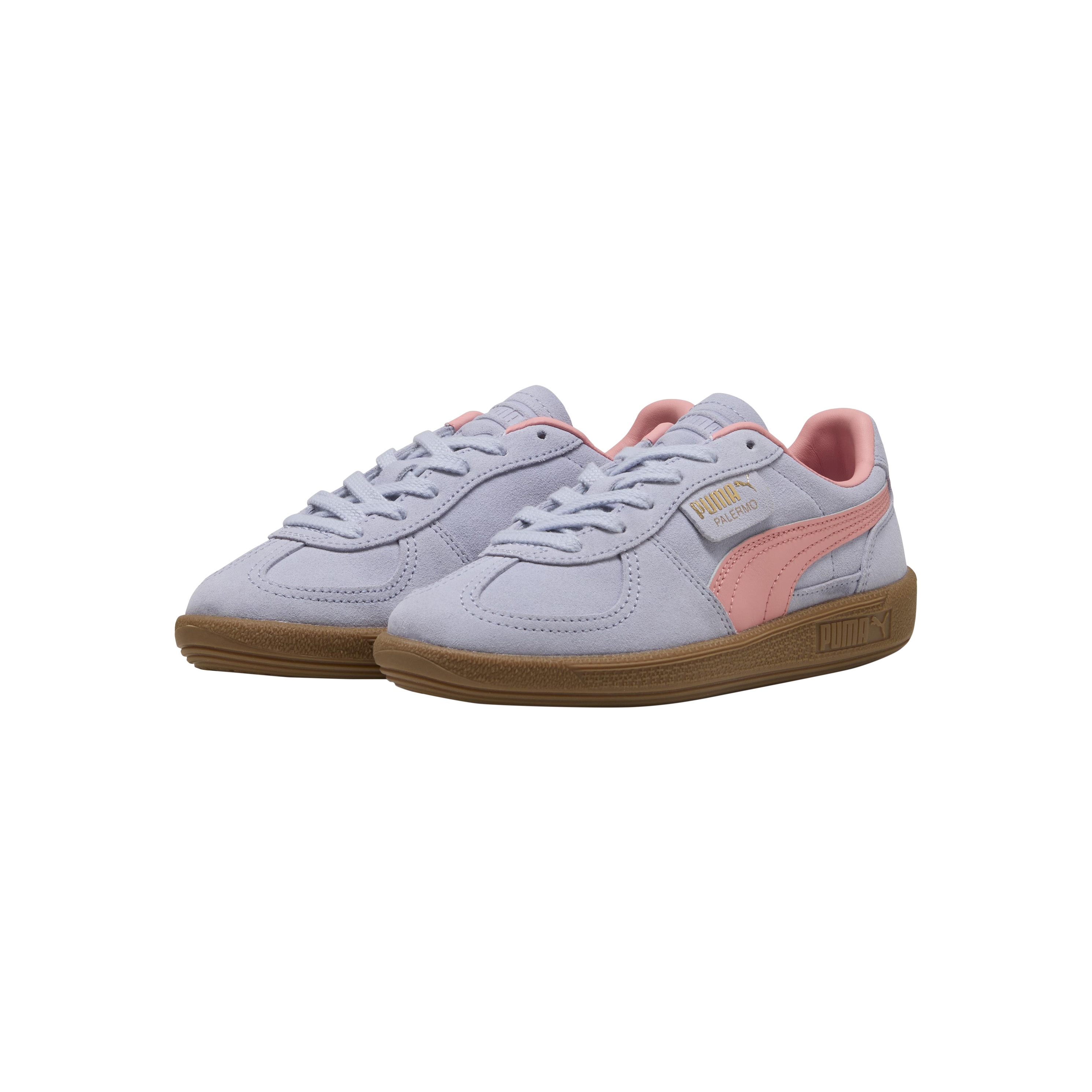 Kids leather sneakers Palermo PS PUMA Grey