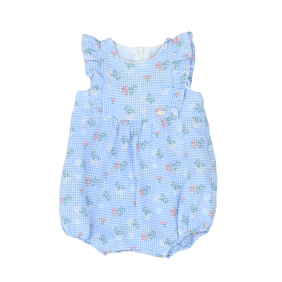 Blue baby romper - 3 months TARTINE ET CHOCOLAT - seconde-main Blue