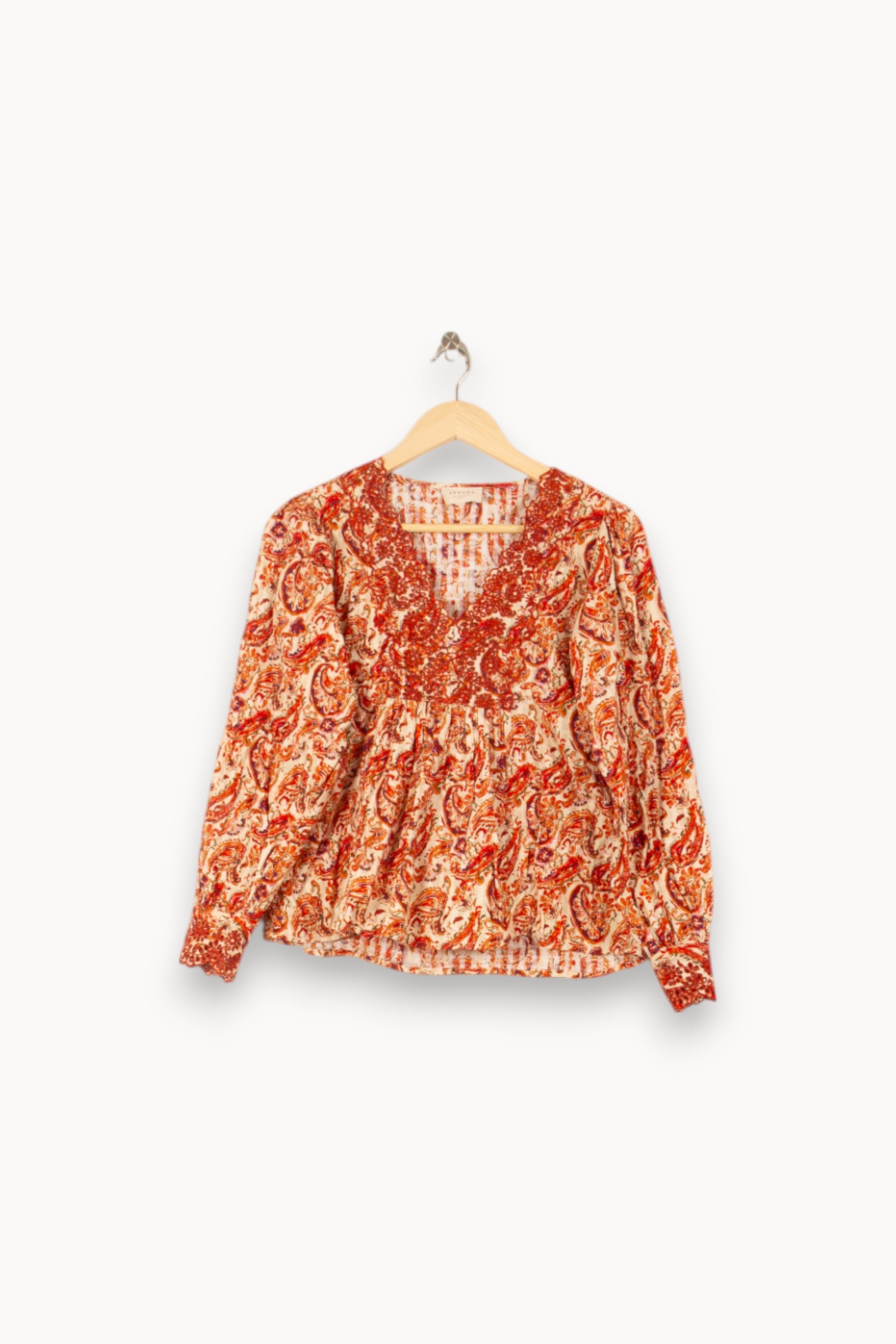 Blouse SEZANE - Seconde main Red