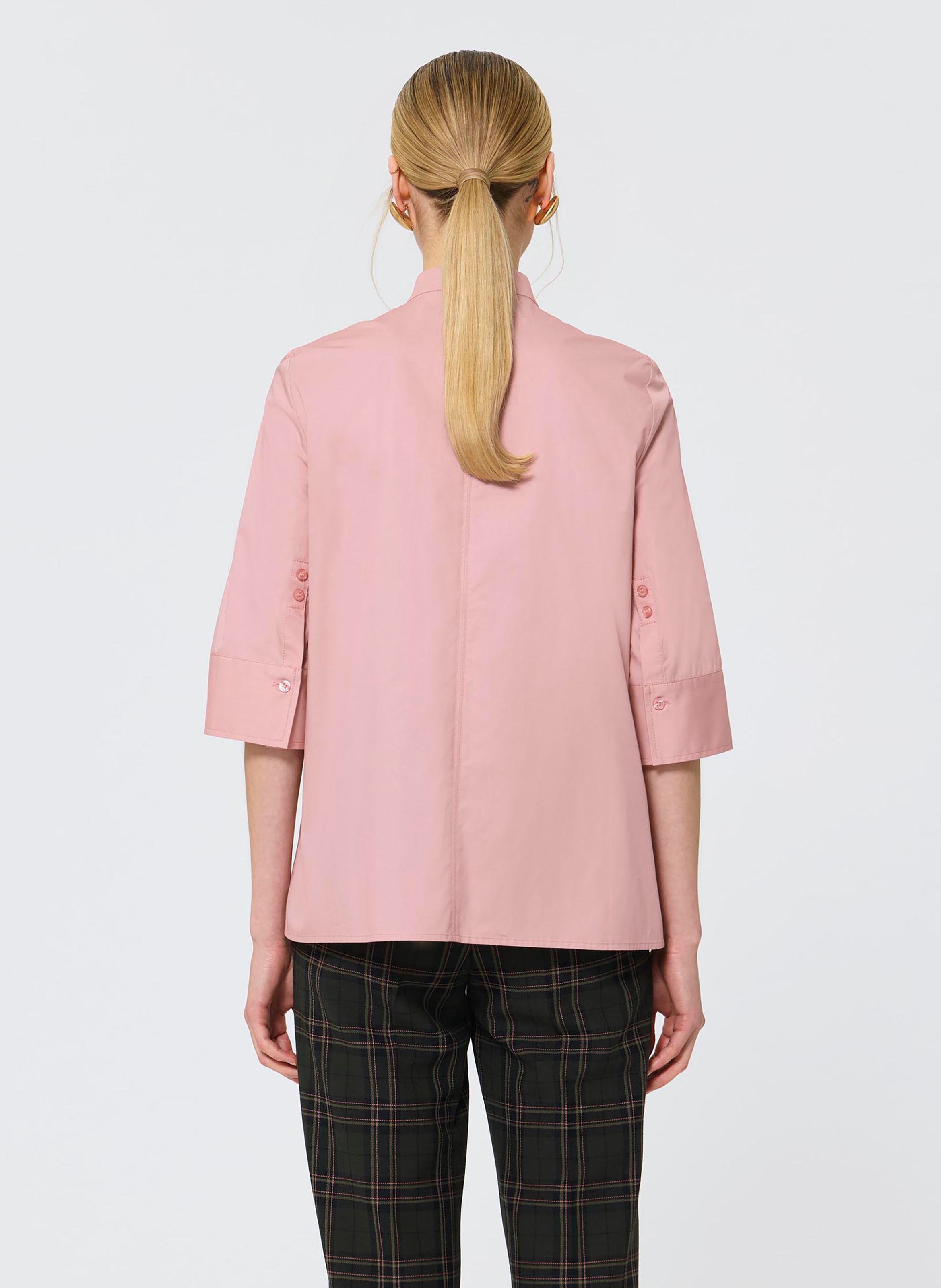 Camicia diritta maniche 3/4 TARA JARMON Beige