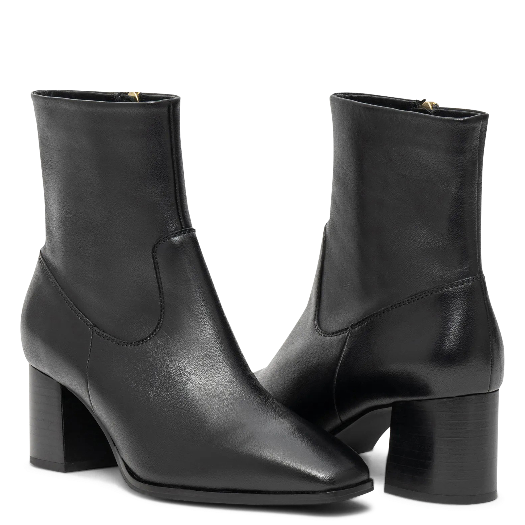 Bottines en cuir BOCAGE Noir