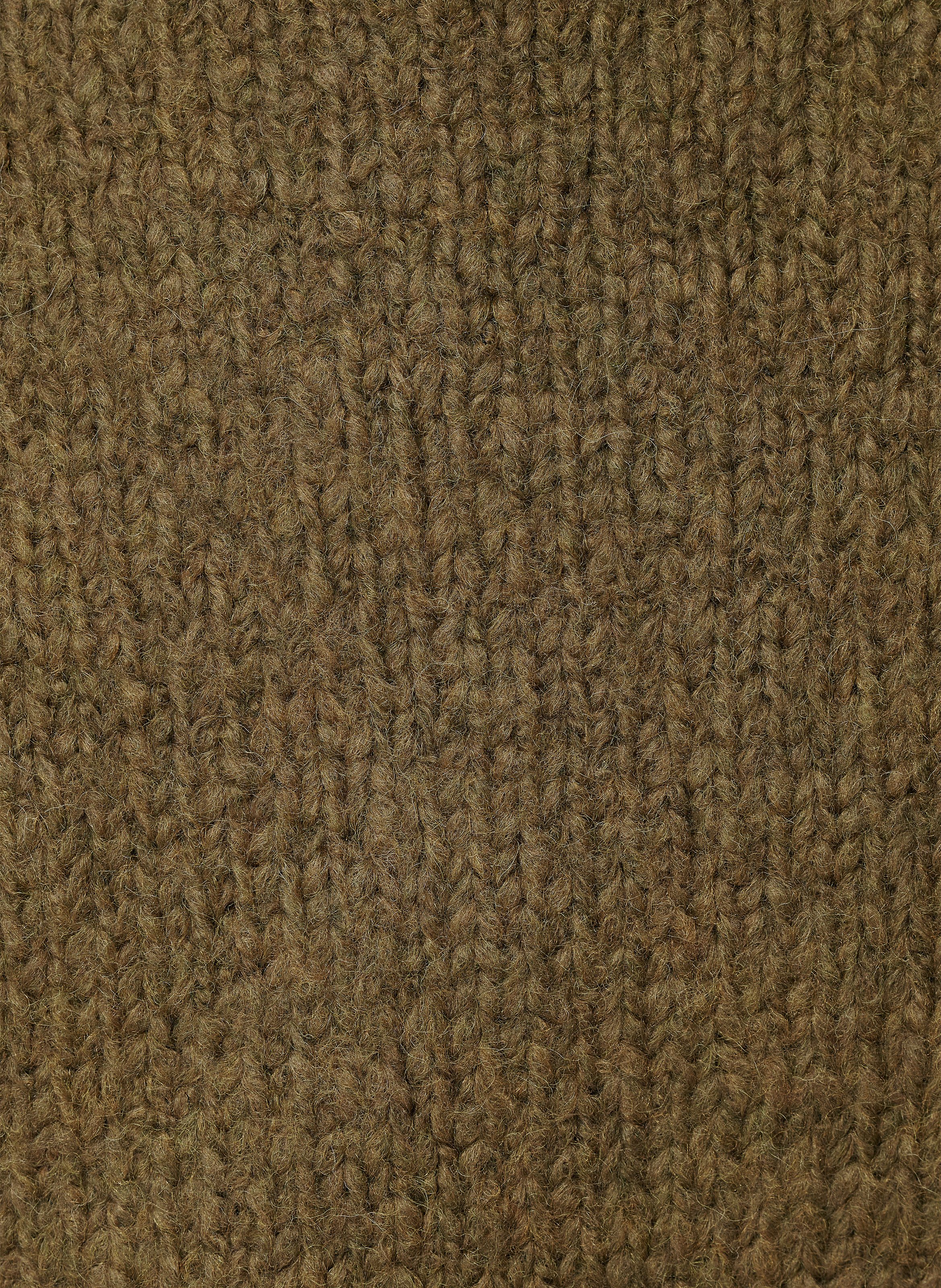 Pull col montant HUMILITY Vert