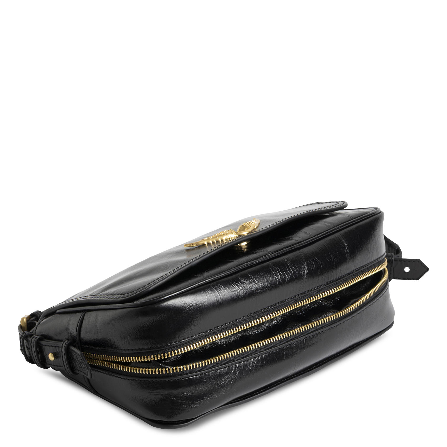 Leather clutch bag ZADIG&VOLTAIRE Black