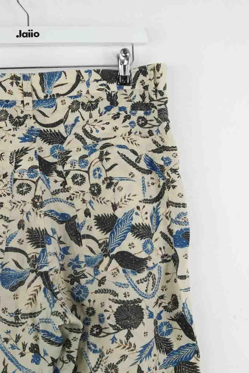 Carrot trousers ISABEL MARANT ÉTOILE - SECONDE MAIN Beige