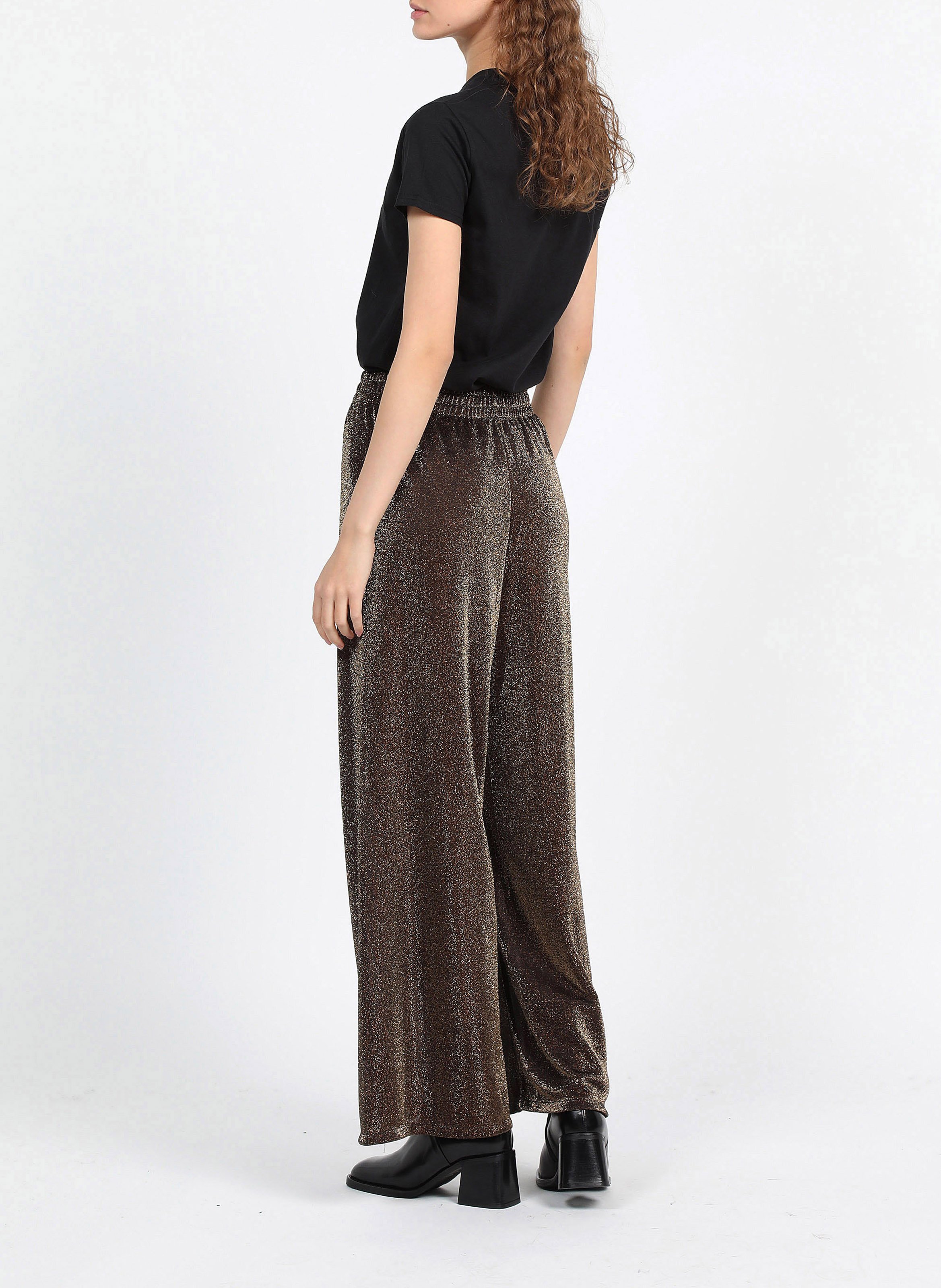 Round-neck cotton T-shirt SAISON 1865 Black