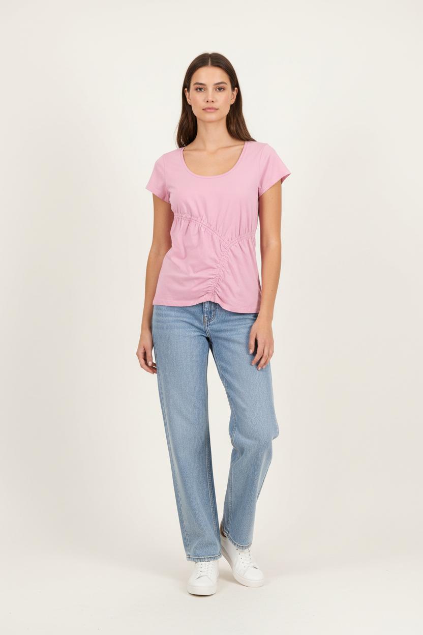 Tommy Badge T-shirt BIMBA Y LOLA - Seconde main Pink