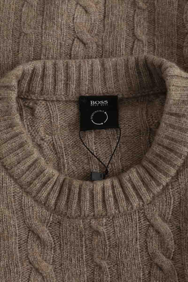 Pull BOSS - SECONDE MAIN Marron