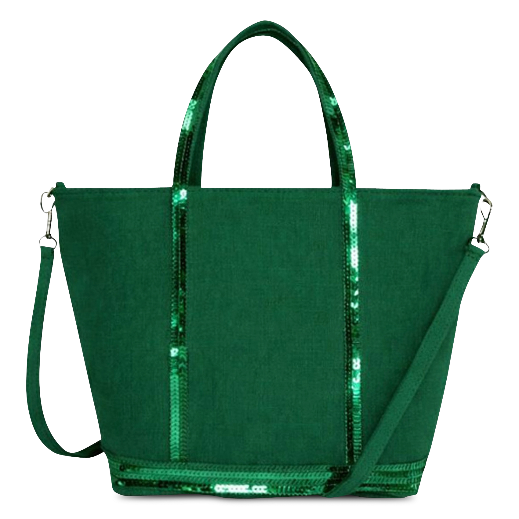 Sequined linen tote bag - Small size VANESSA BRUNO