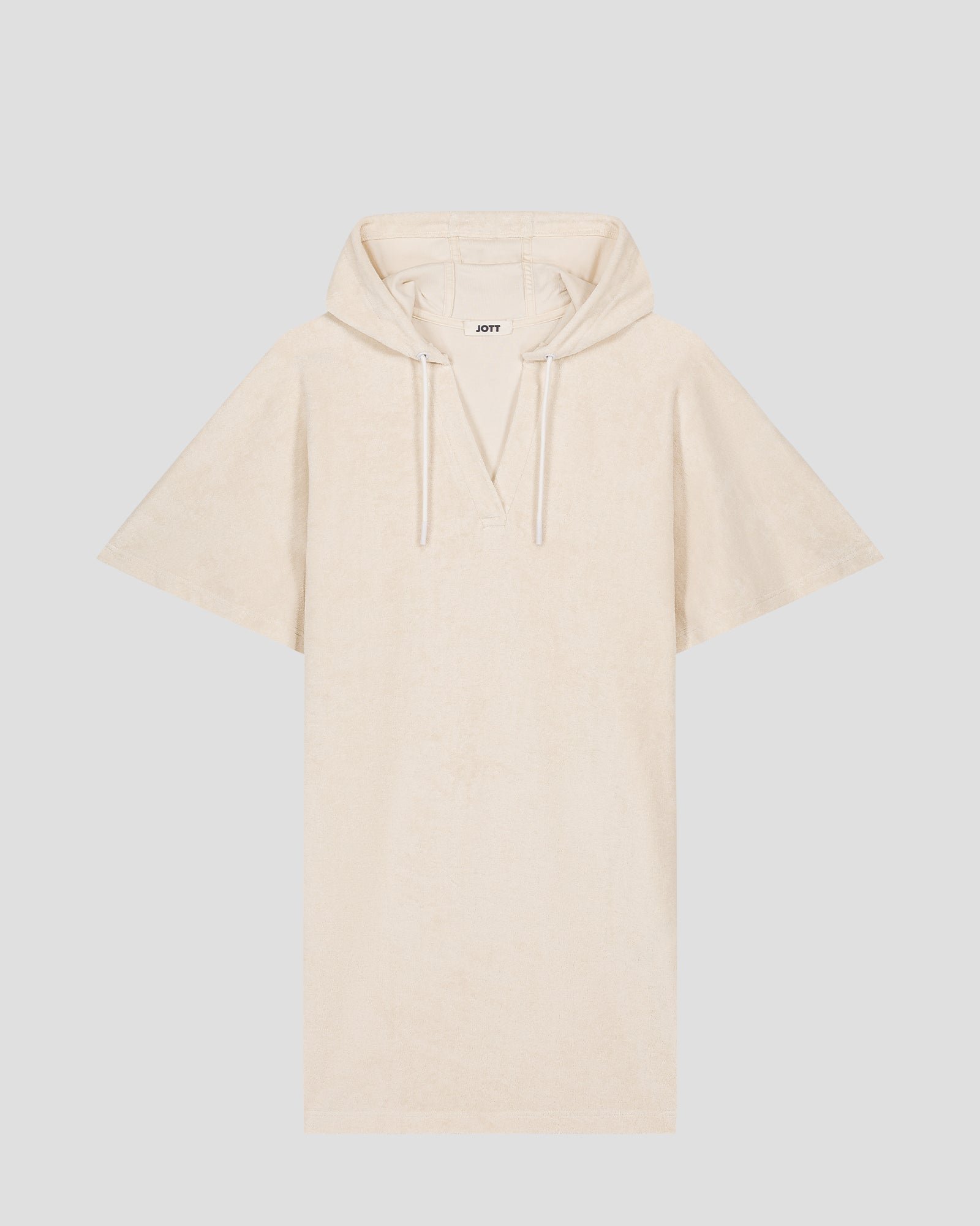 Robe éponge à capuche pearl JOTT Blanc