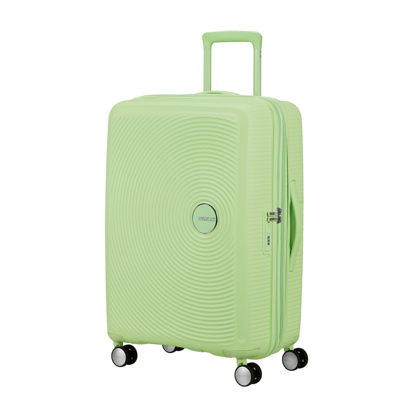 Suitcase with 4 wheels size M AMERICAN TOURISTER Green