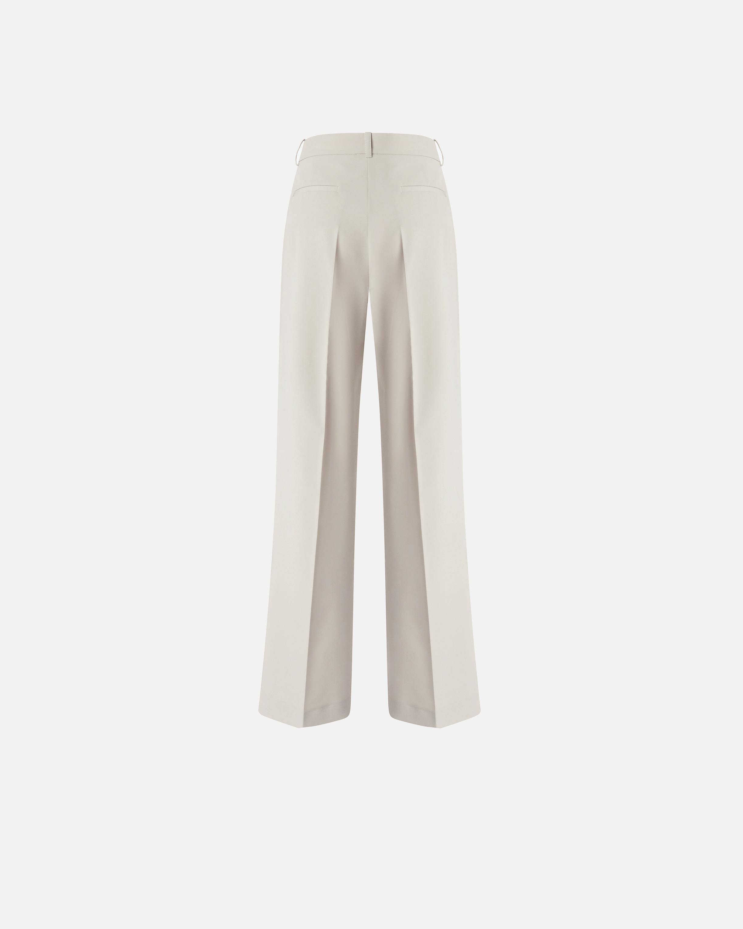 Flowy pants with a sharp pleat PINKO Grey