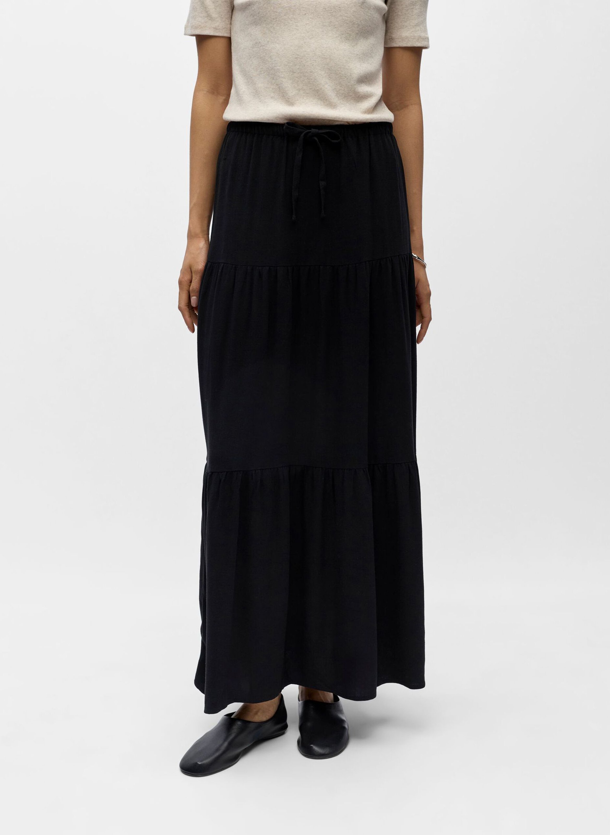 Jupe longue OBJECT Noir