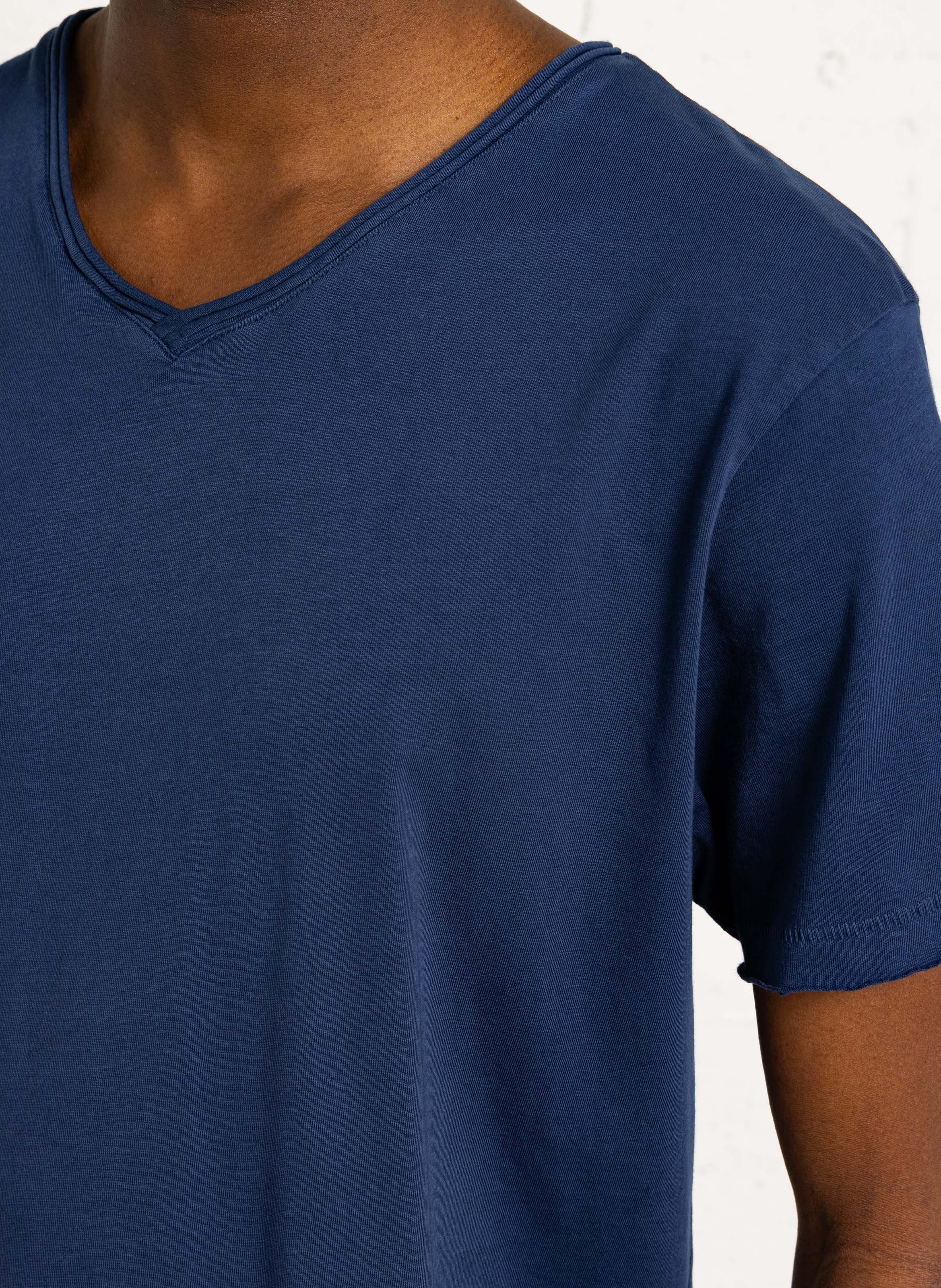 Basic cotton T-shirt LE TEMPS DES CERISES Blue