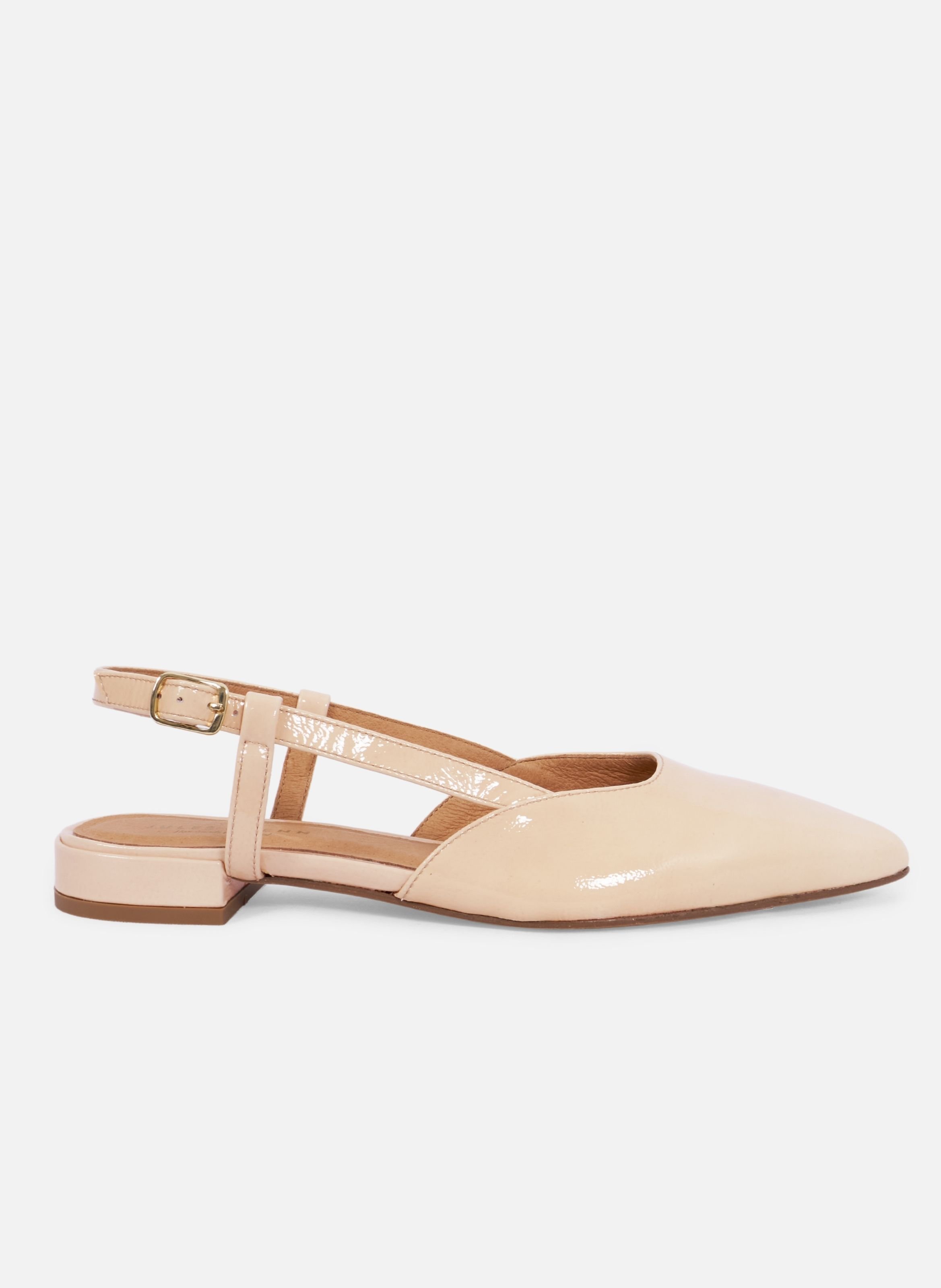 Ballerines slingback elise cuir vernis JULES & JENN