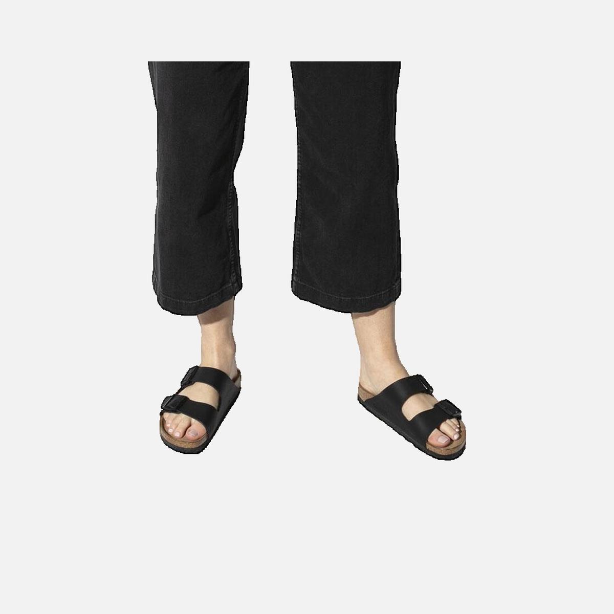 Arizona flat sandals BIRKENSTOCK Black