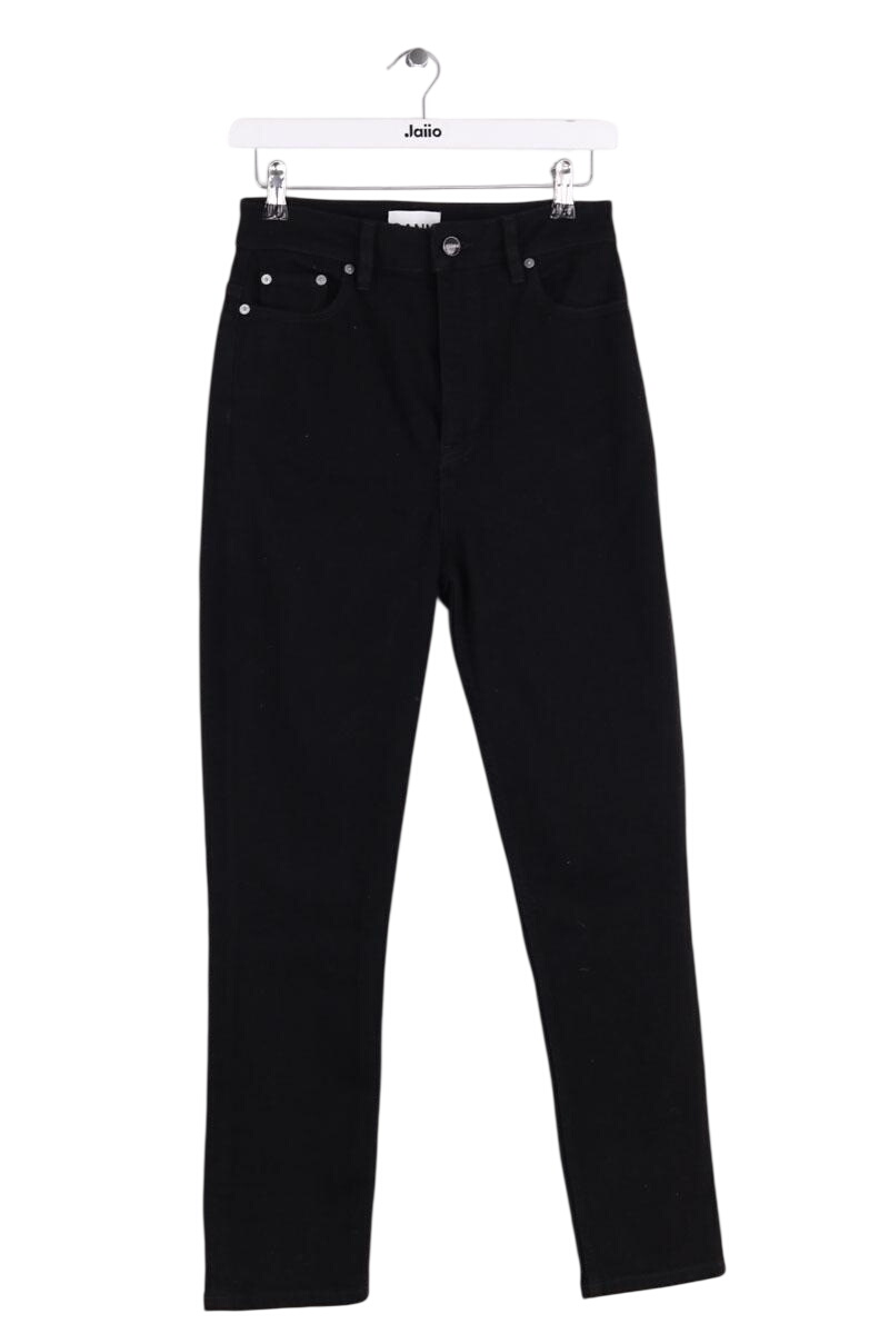 Slim-fit jeans GANNI - Seconde Main Black