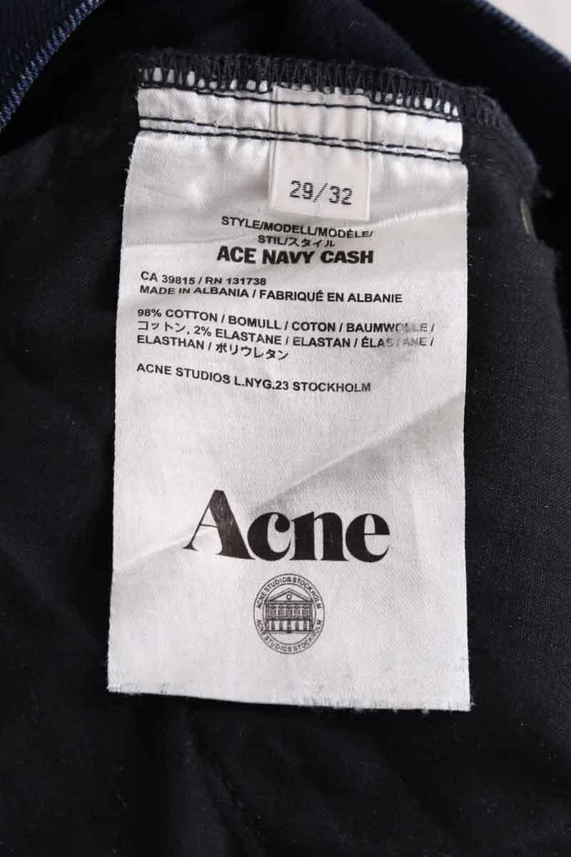 Straight jeans ACNE STUDIOS - Seconde Main Blue