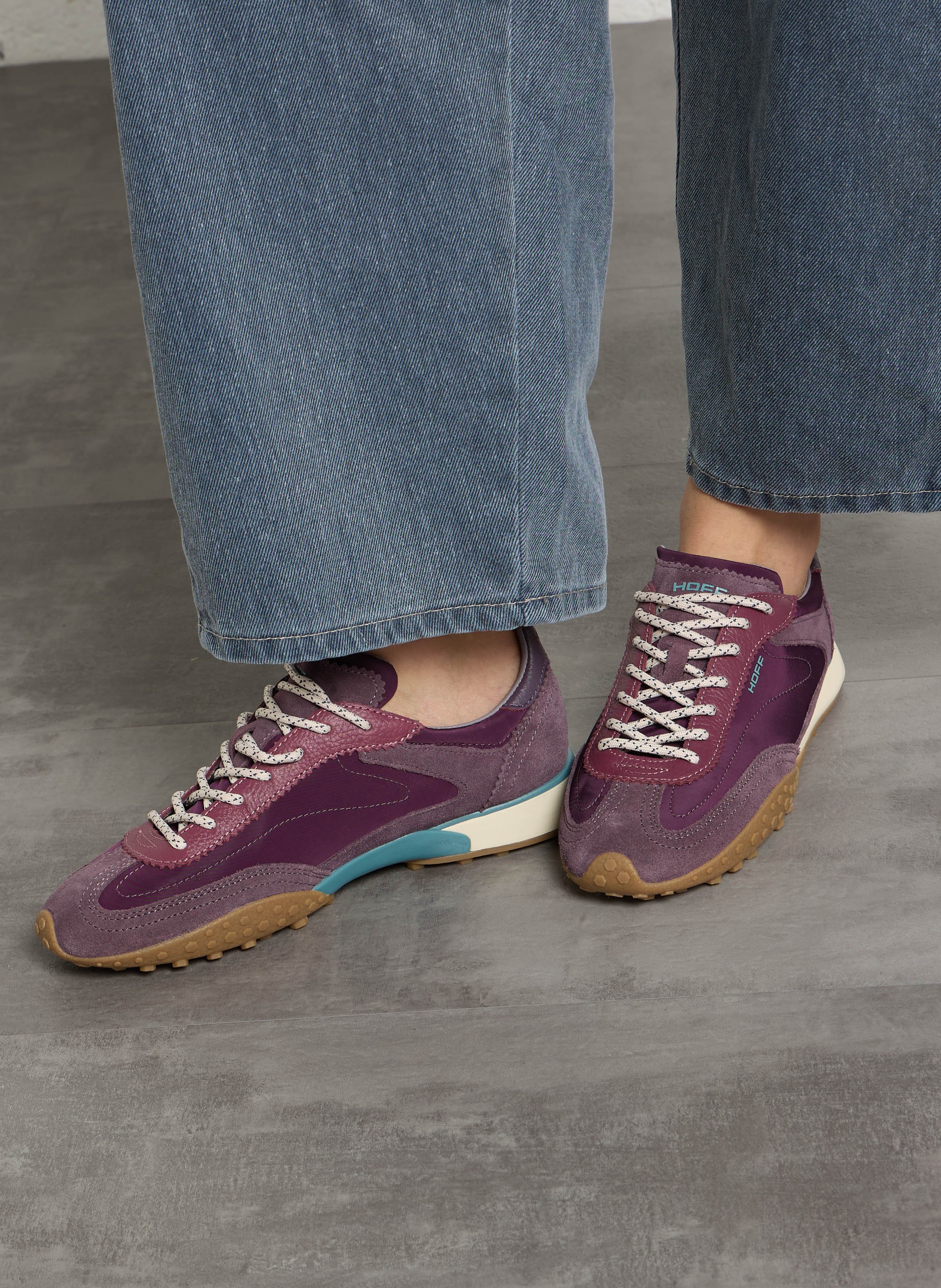 Low-top lace-up sneakers HOFF Purple