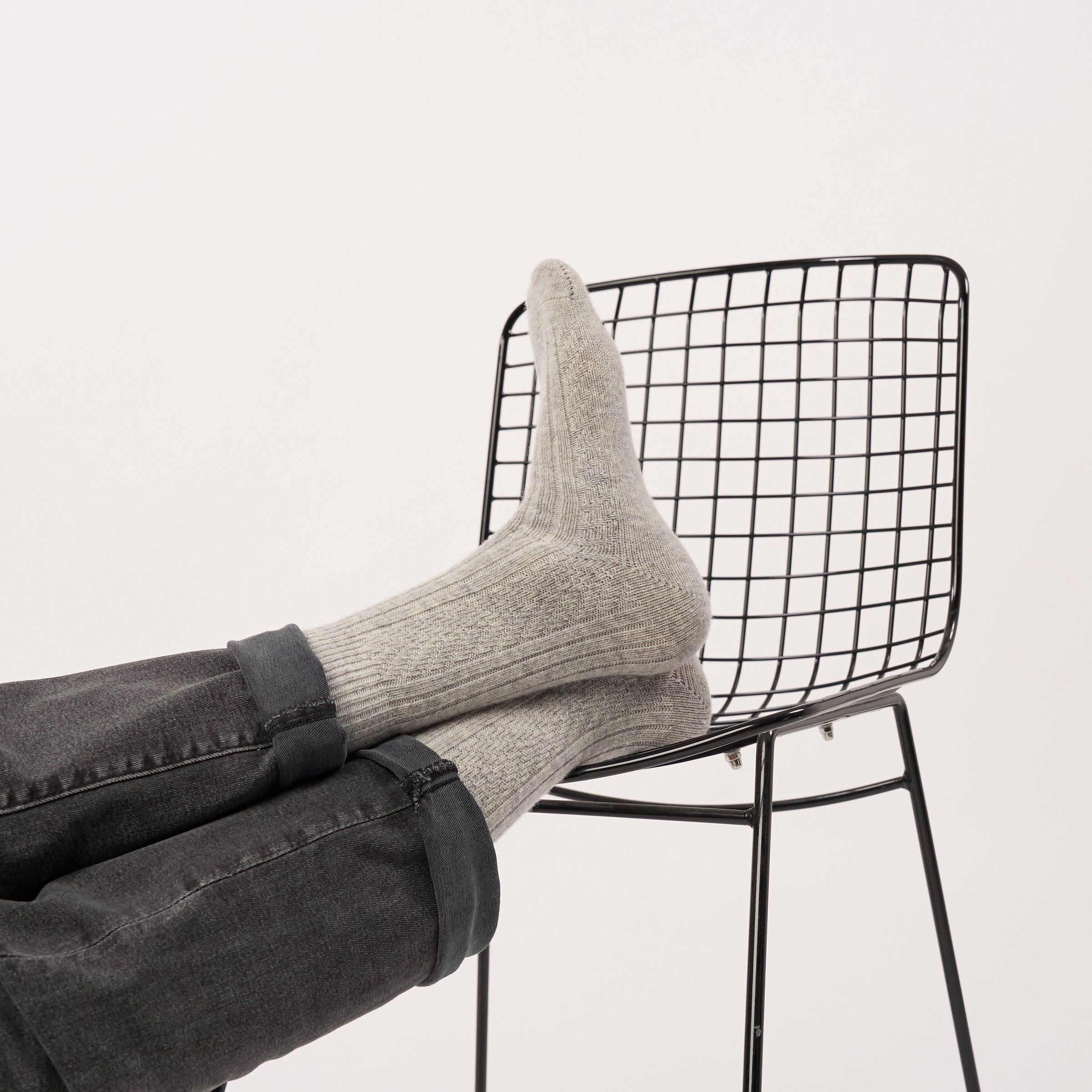 Wool socks | Grey BILLYBELT Men