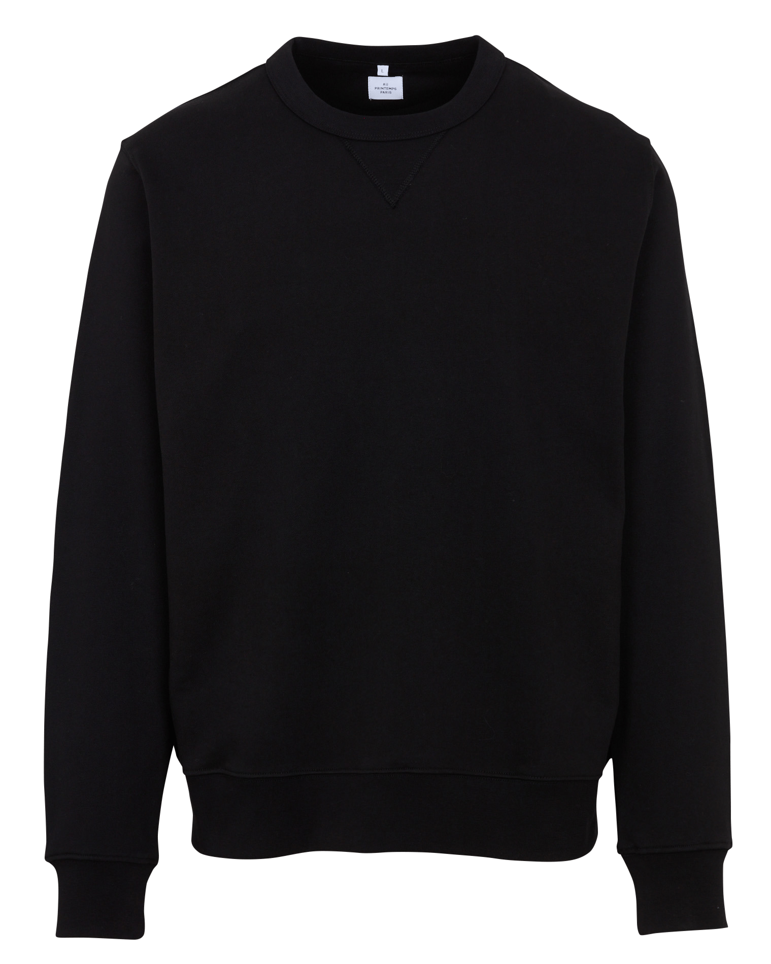 Baumwoll-Sweater mit Rundhalsausschnitt AU PRINTEMPS PARIS