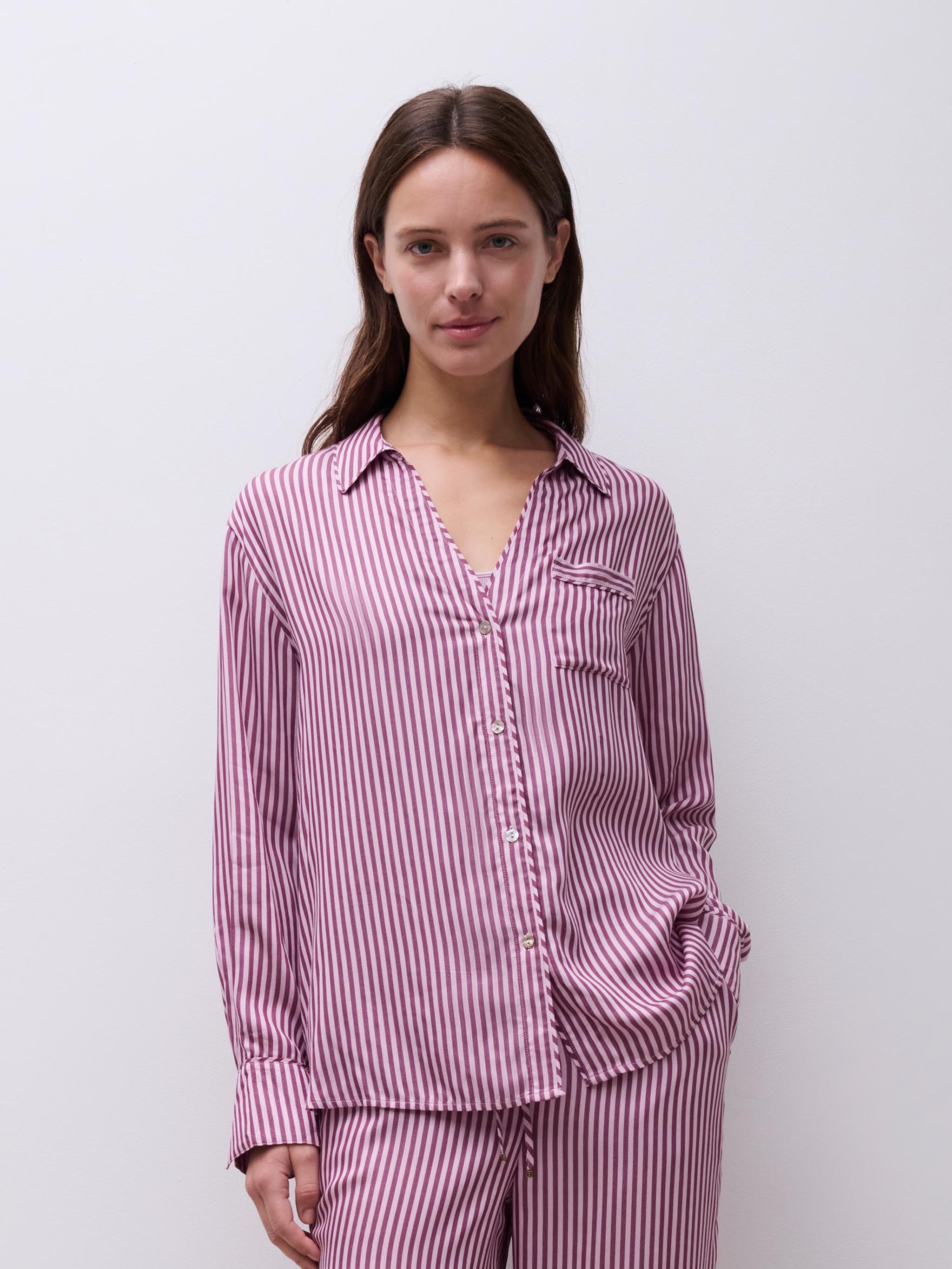 Long-sleeved shirt CHANTELLE Purple