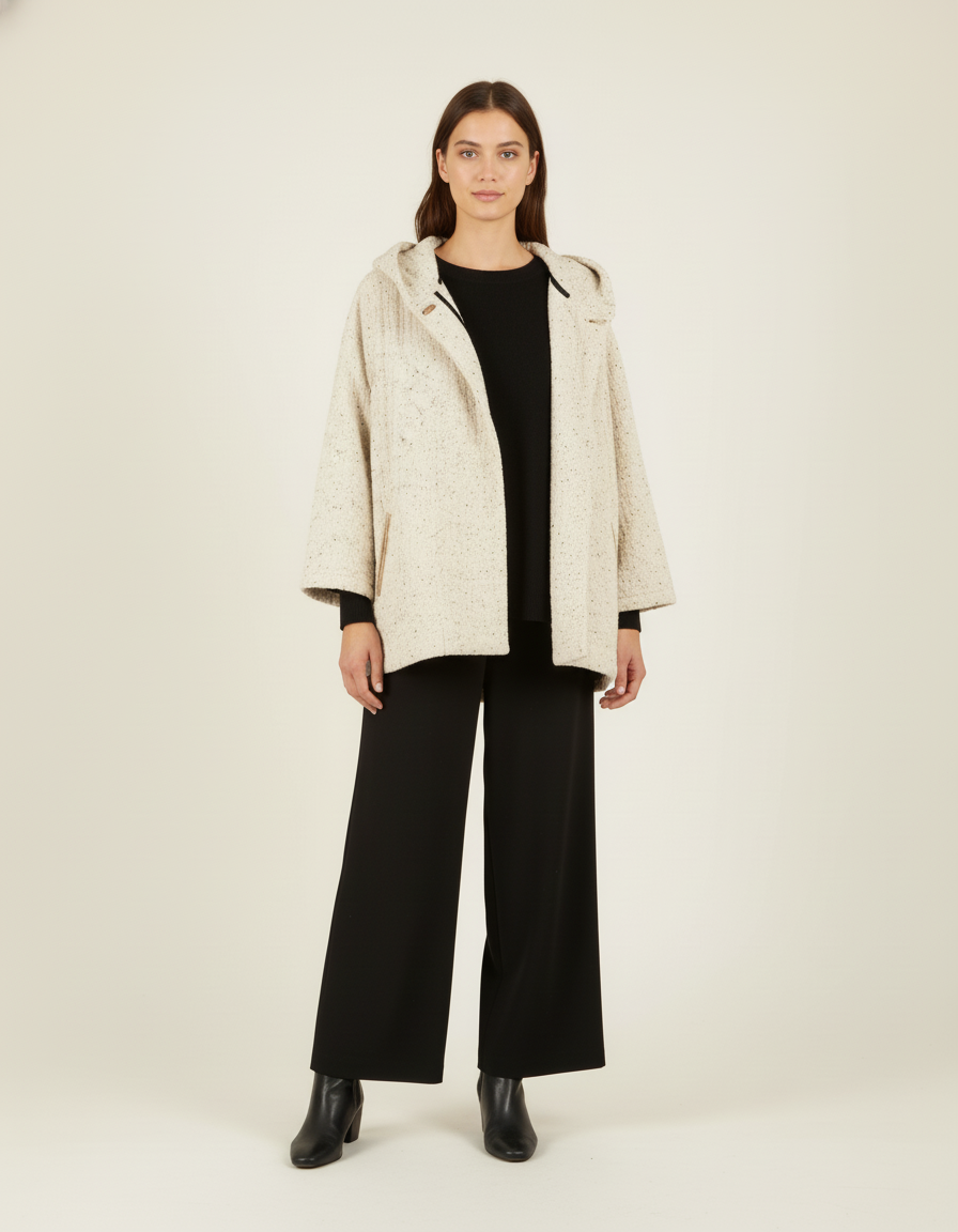 Short coat HUMANOID - SECONDE MAIN White