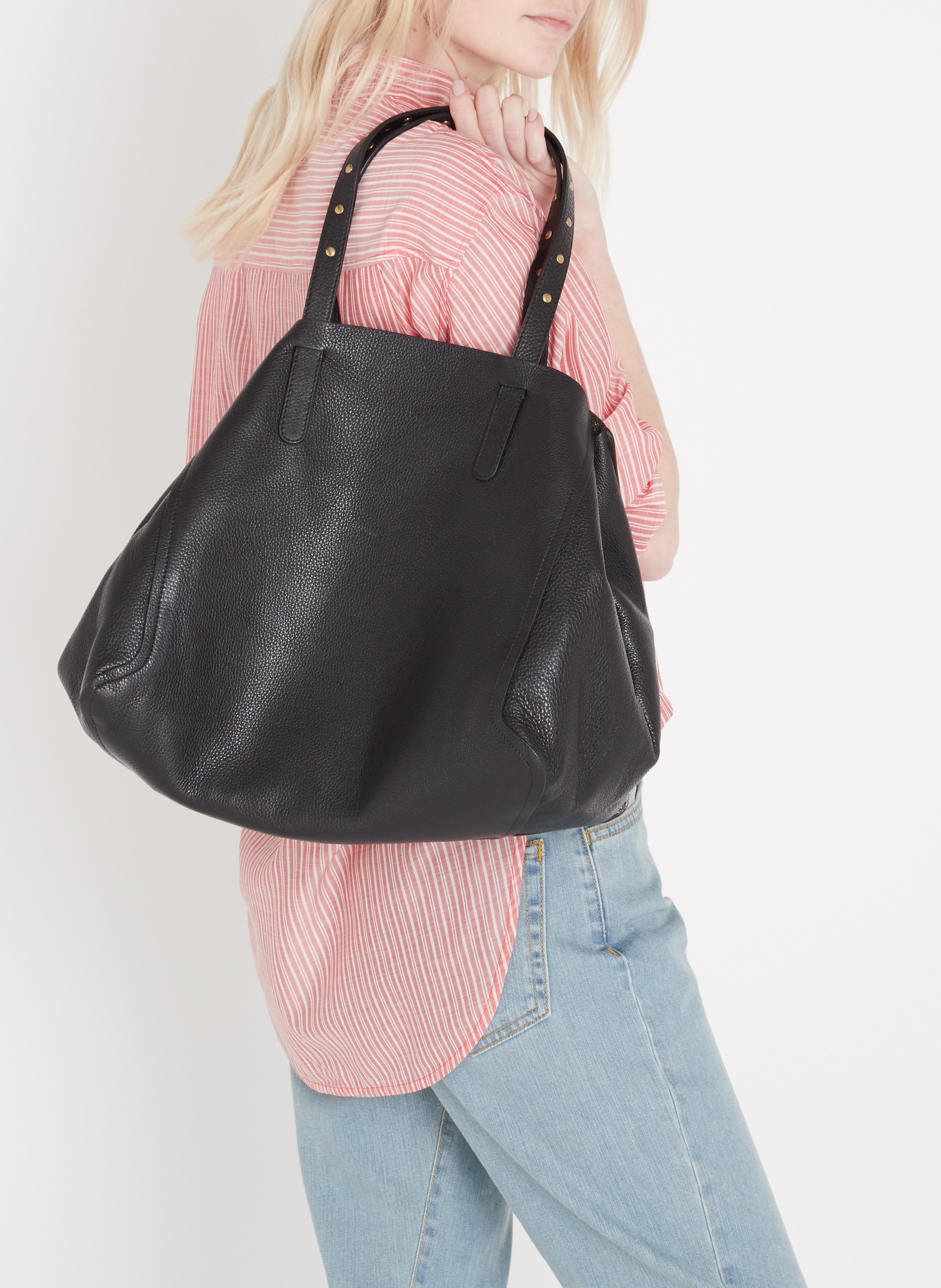 Cabas en cuir GERARD DAREL Noir