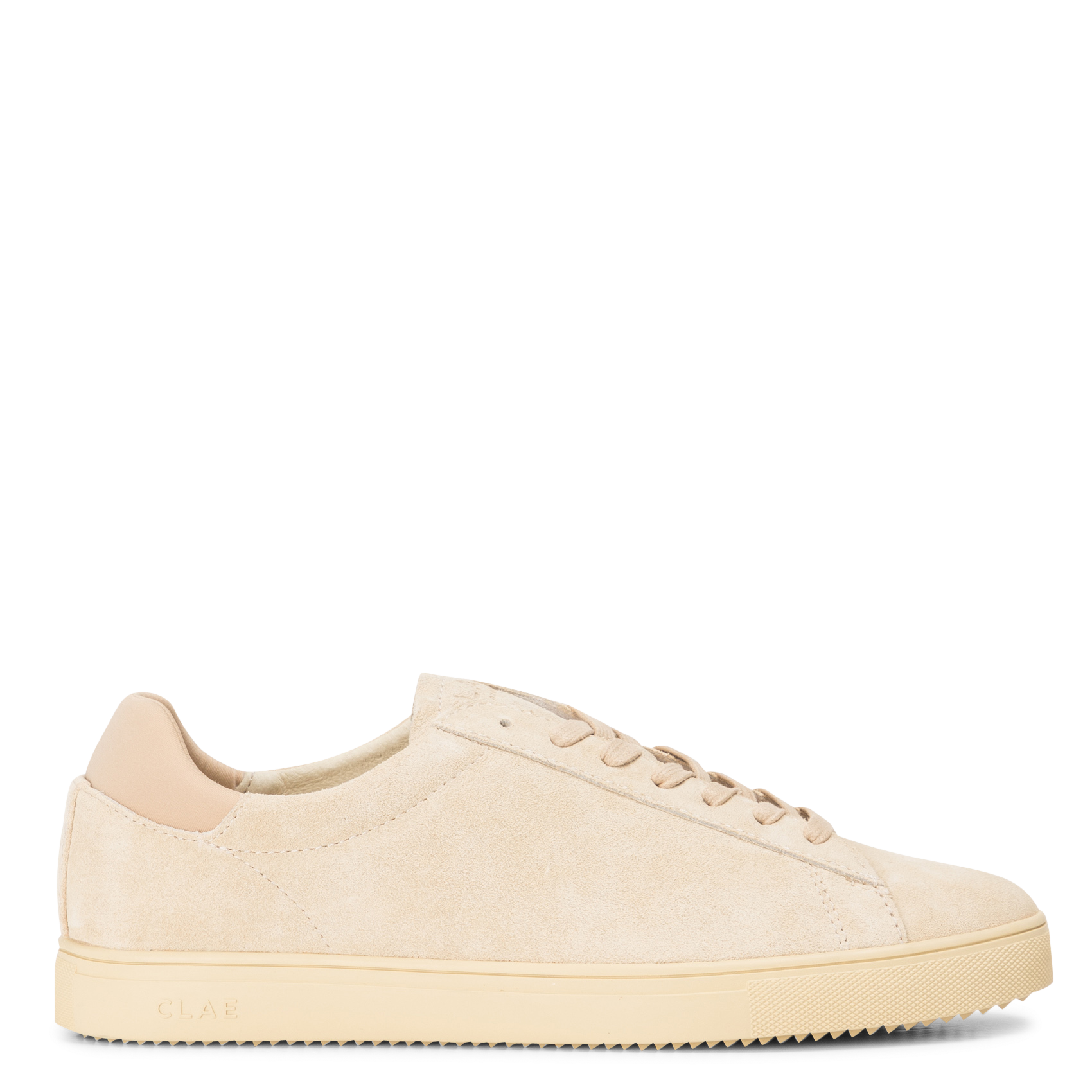 Suede low-top sneakers CLAE Beige