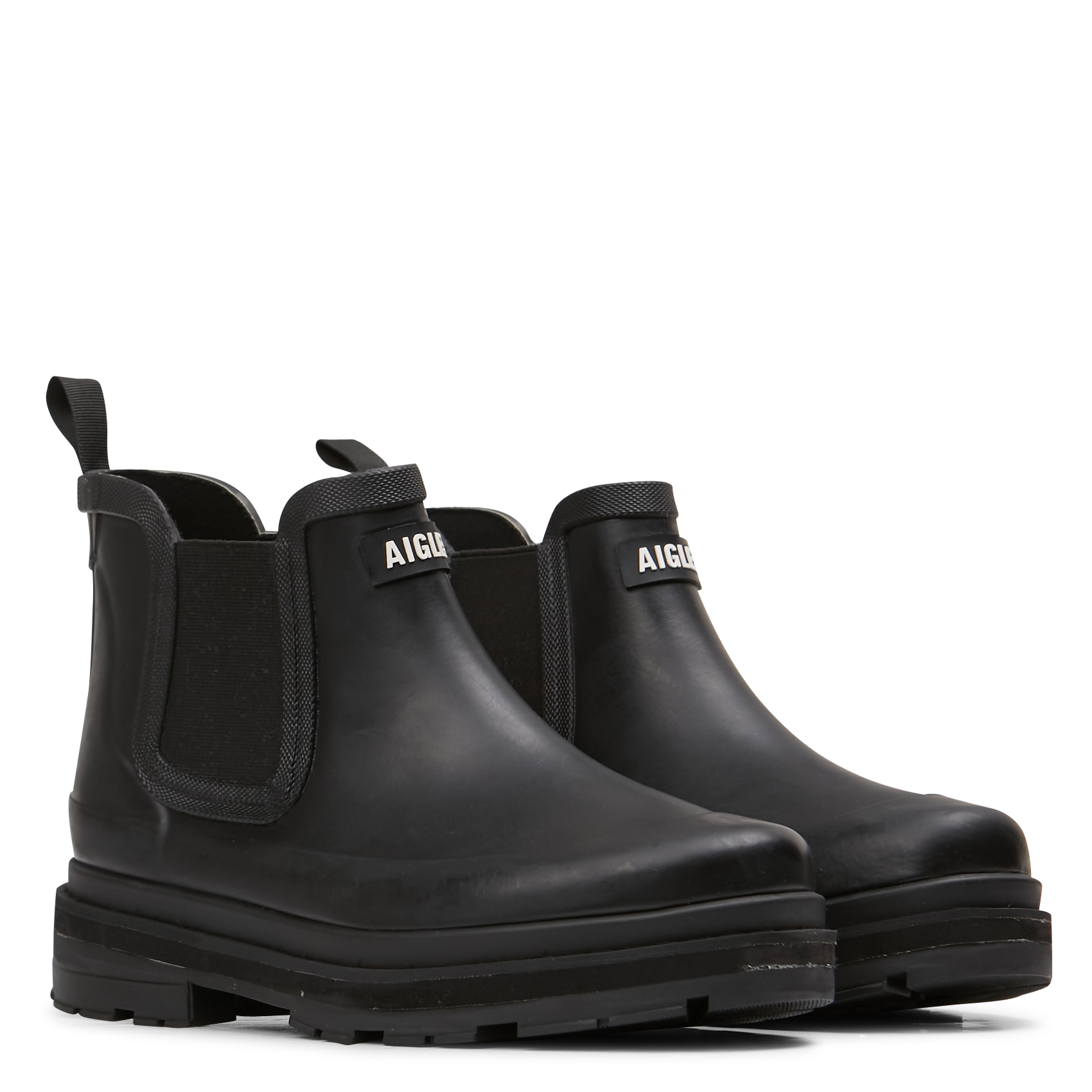 Regenstiefeletten AIGLE Schwarz