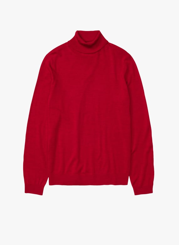 Wollen coltrui Rood