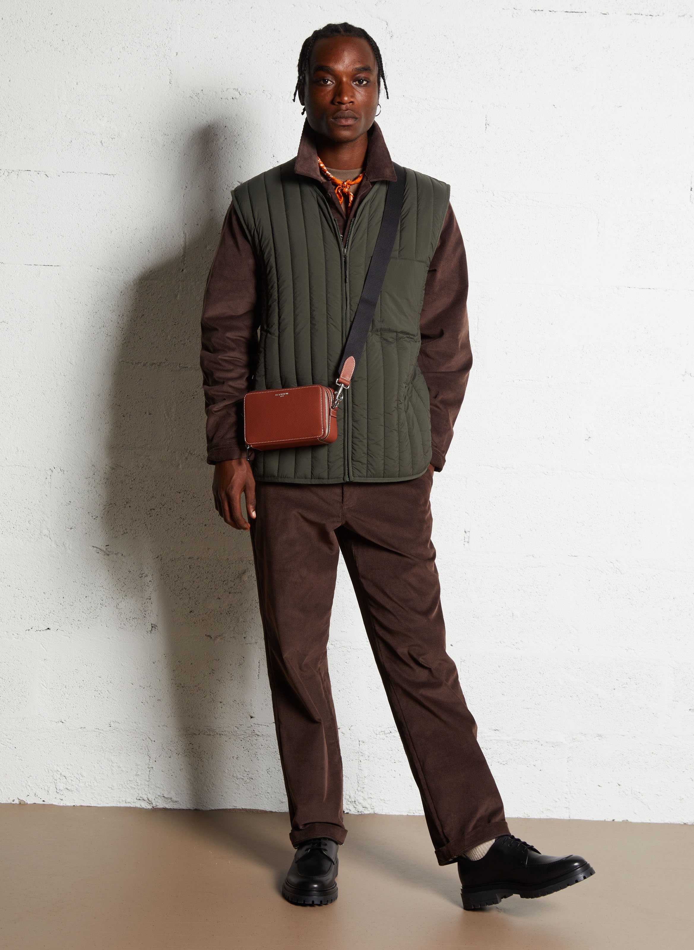 Cotton-blend bucket hat DICKIES Brown