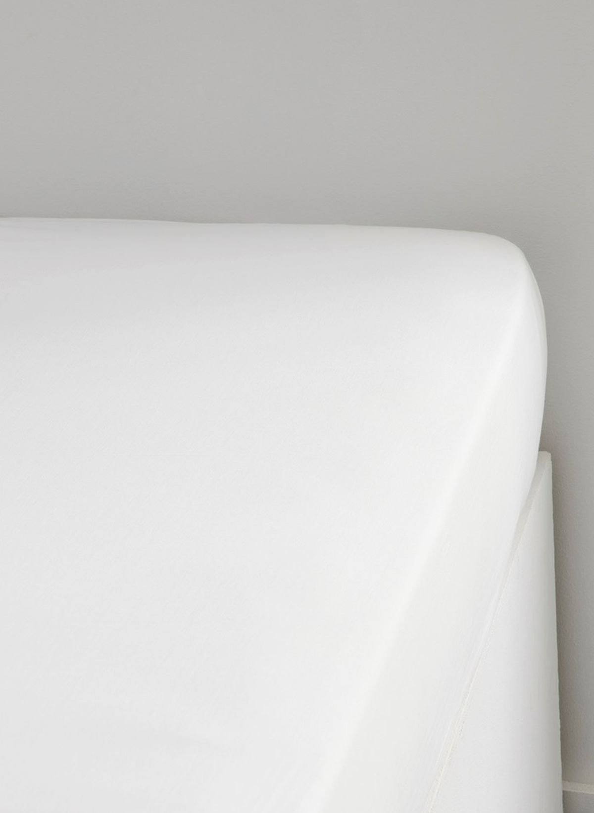 Fitted sheet with deep pockets in cotton TODAY LINGE DE MAISON White