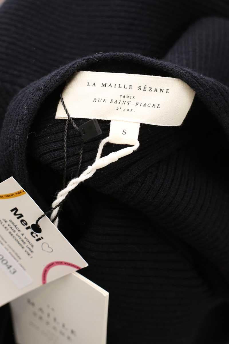 V-neck dress SEZANE - Seconde main Black